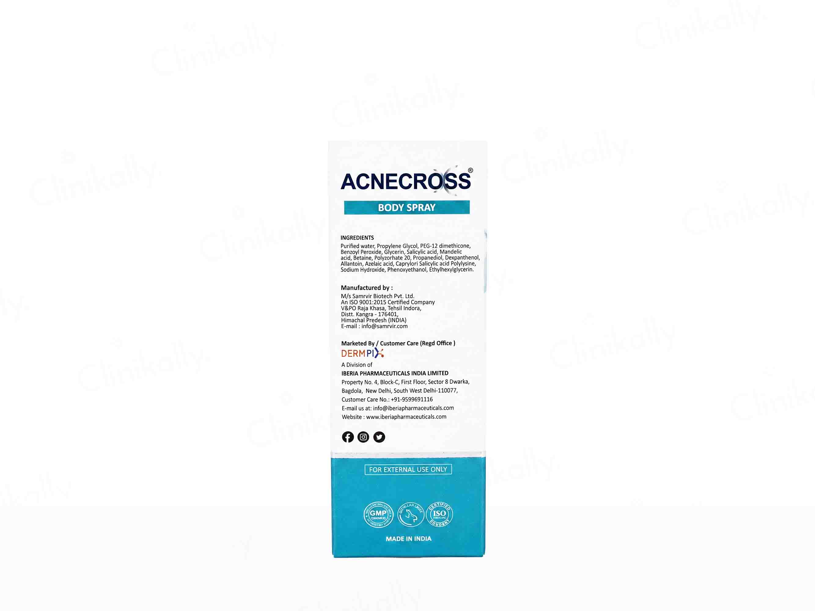 Acnecross Acne Control Body Spray - Image 5