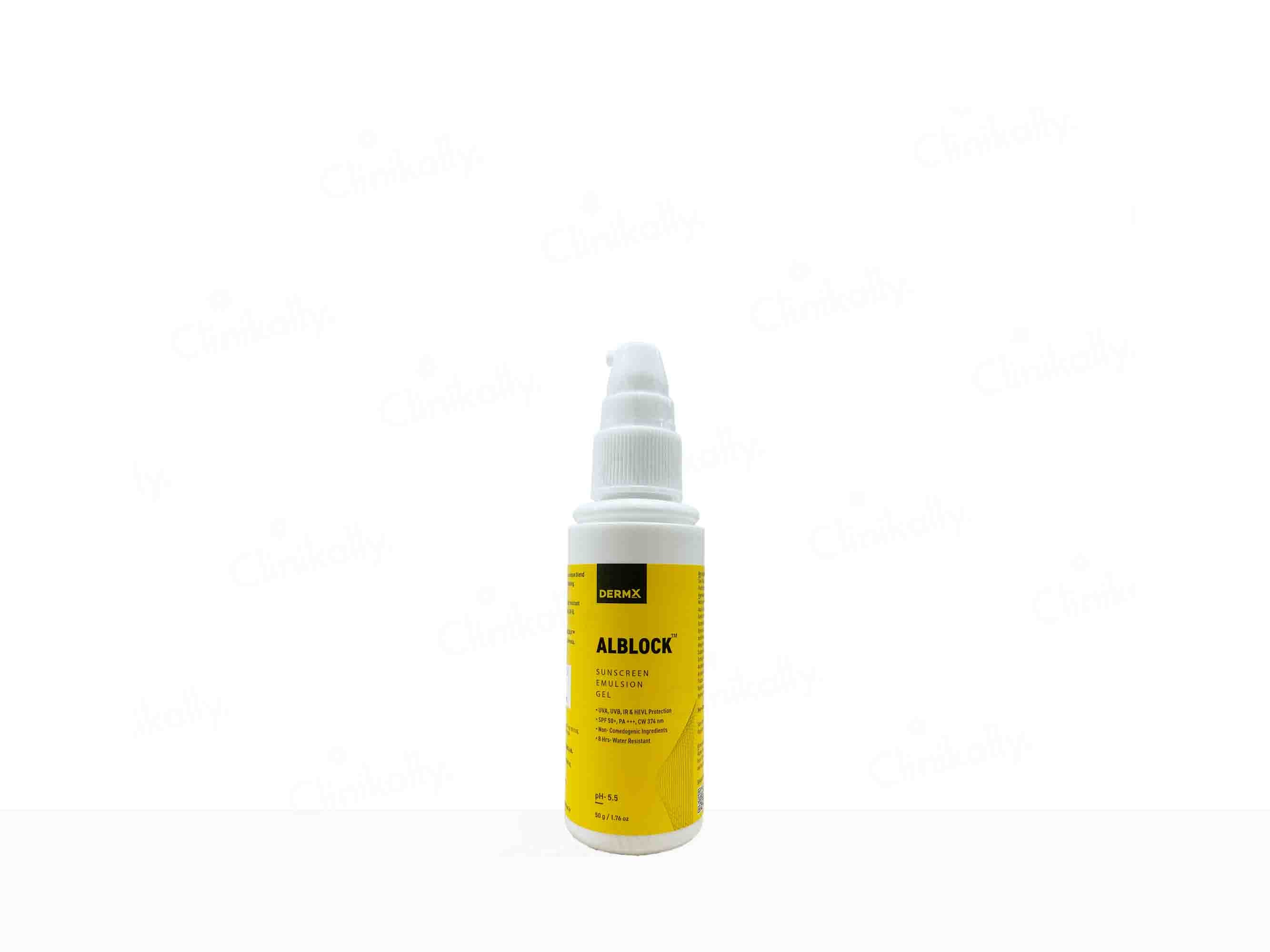Alblock Sunscreen Emulsion Gel SPF 50+ PA+++ - Image 2