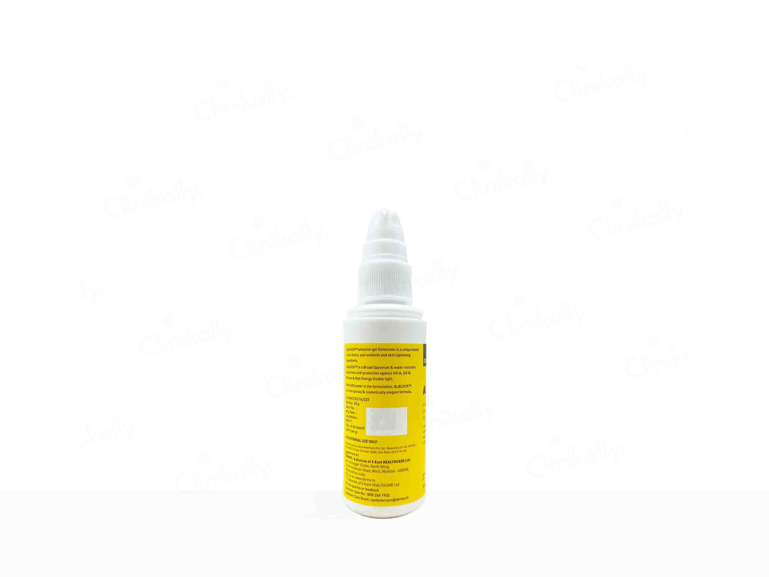 Alblock Sunscreen Emulsion Gel SPF 50+ PA+++ - Image 3