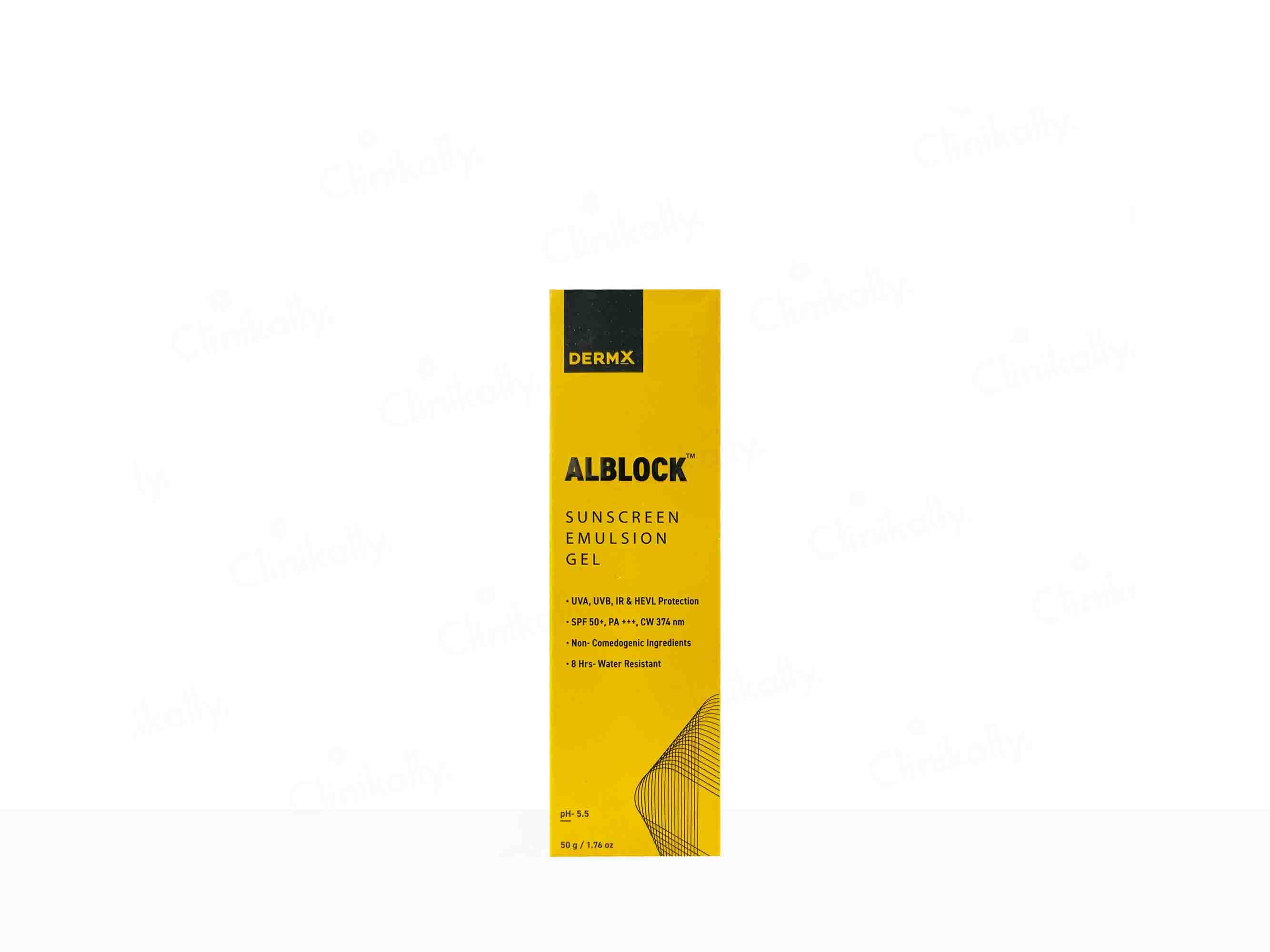Alblock Sunscreen Emulsion Gel SPF 50+ PA+++ - Image 4