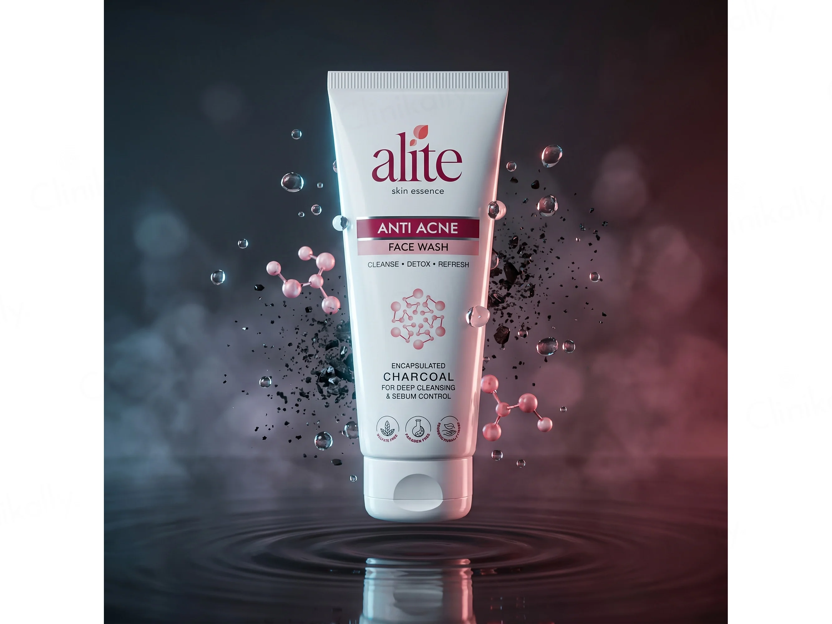Alite Anti-Acne Charcoal Face Wash - Image 4