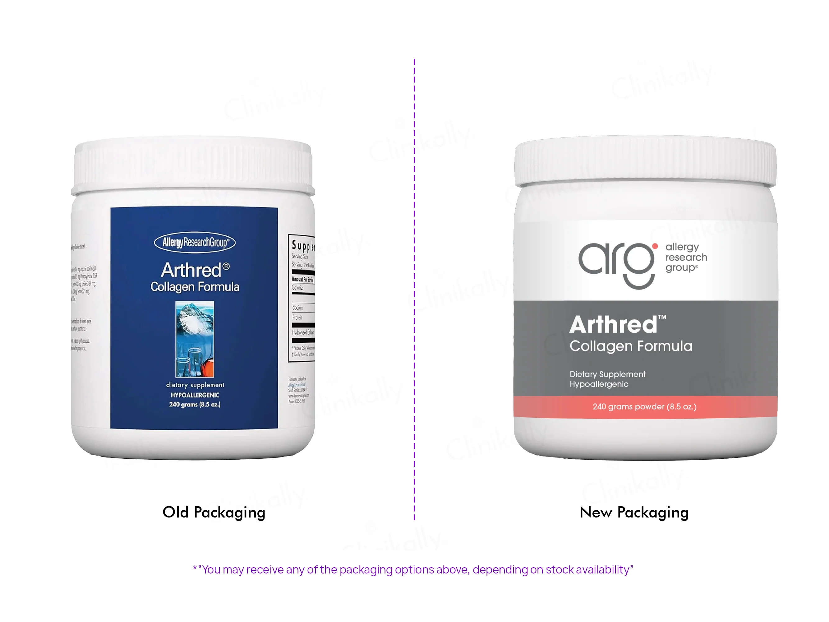 Allergy Research Group Arthred Collagen Formula Dietary Supplement Powder - Image 2