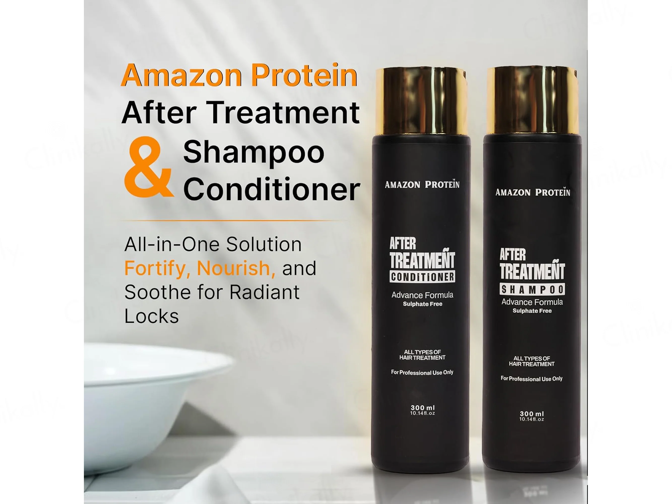 Amazon Protein Advance Formula After Treatment Shampoo + Conditioner Combo - Image 6