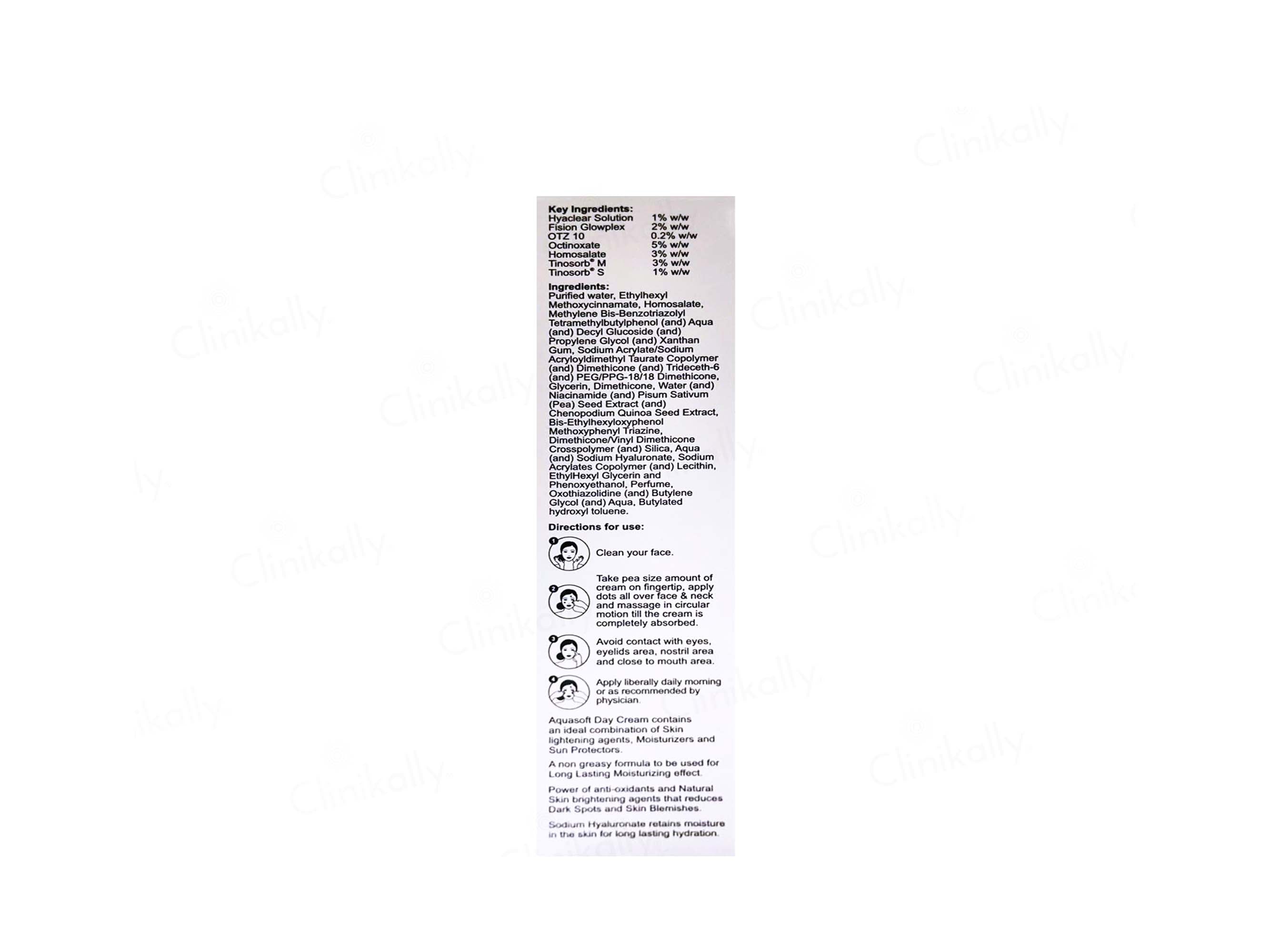 Aquasoft Day Advanced Hydration Cream SPF 50+ PA+++ - Image 2