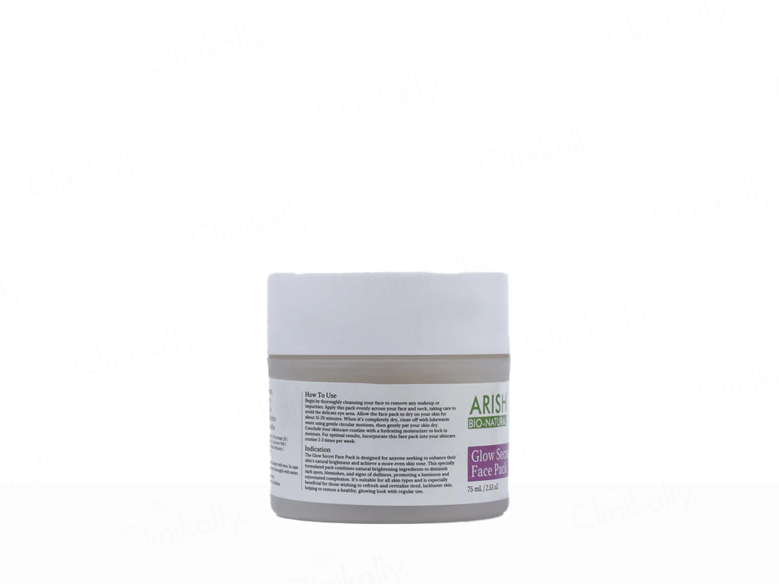 Arish Bio-Natural Glow Secret Face Pack - Image 2