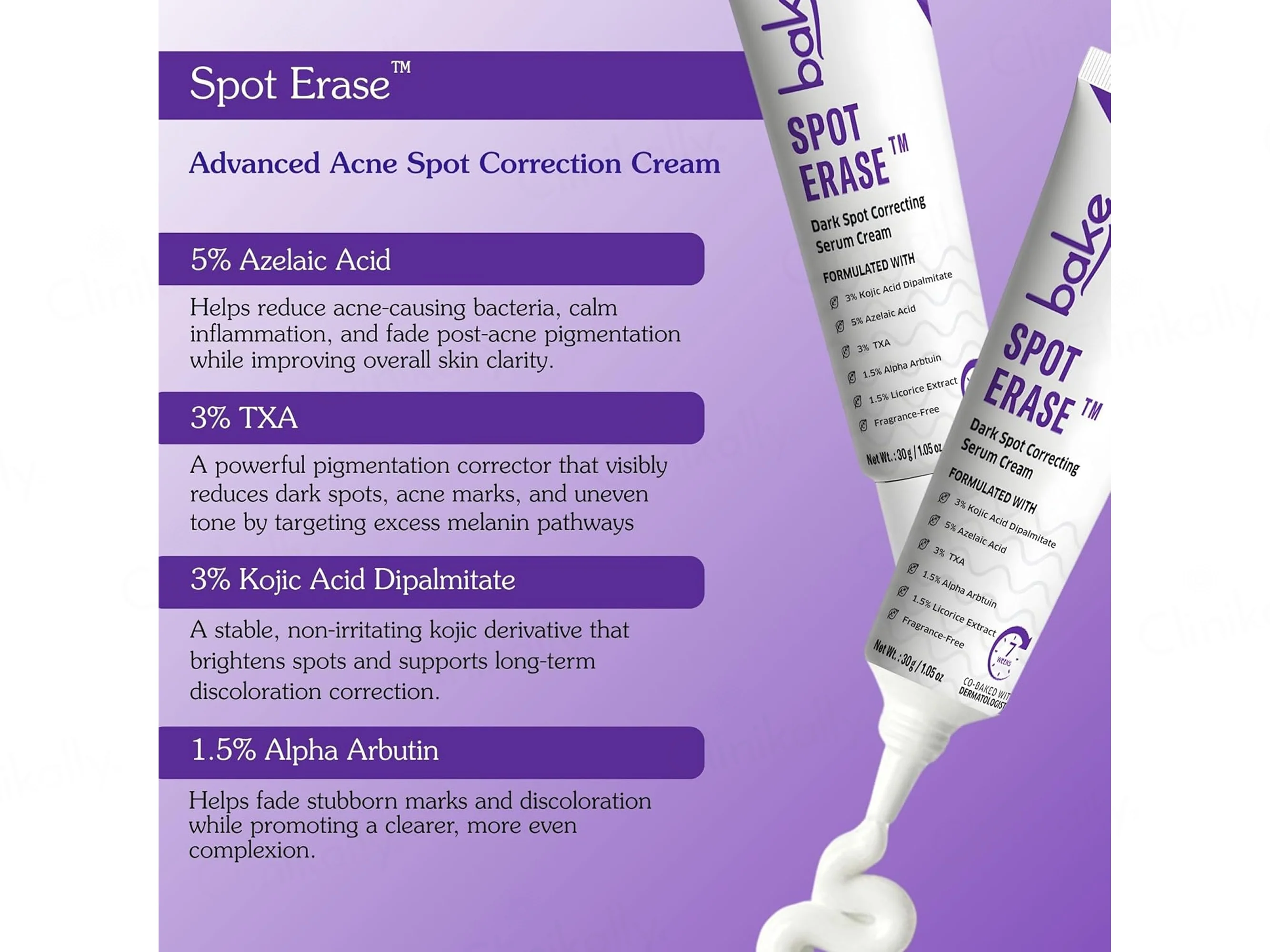 BAKE Acne Erase Overnight Spot Corrector Cream - Image 2