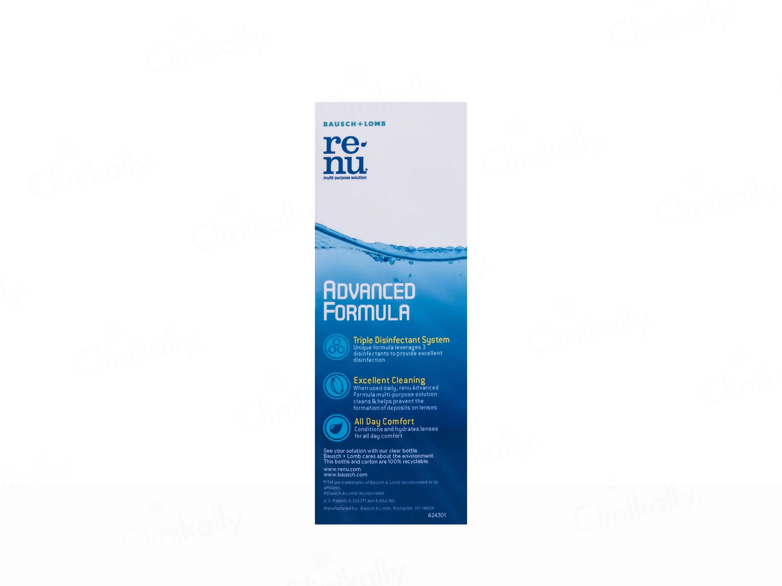 Bausch & Lomb Renu Advanced Formula Multi-Purpose Contact Lens Solution - Image 2