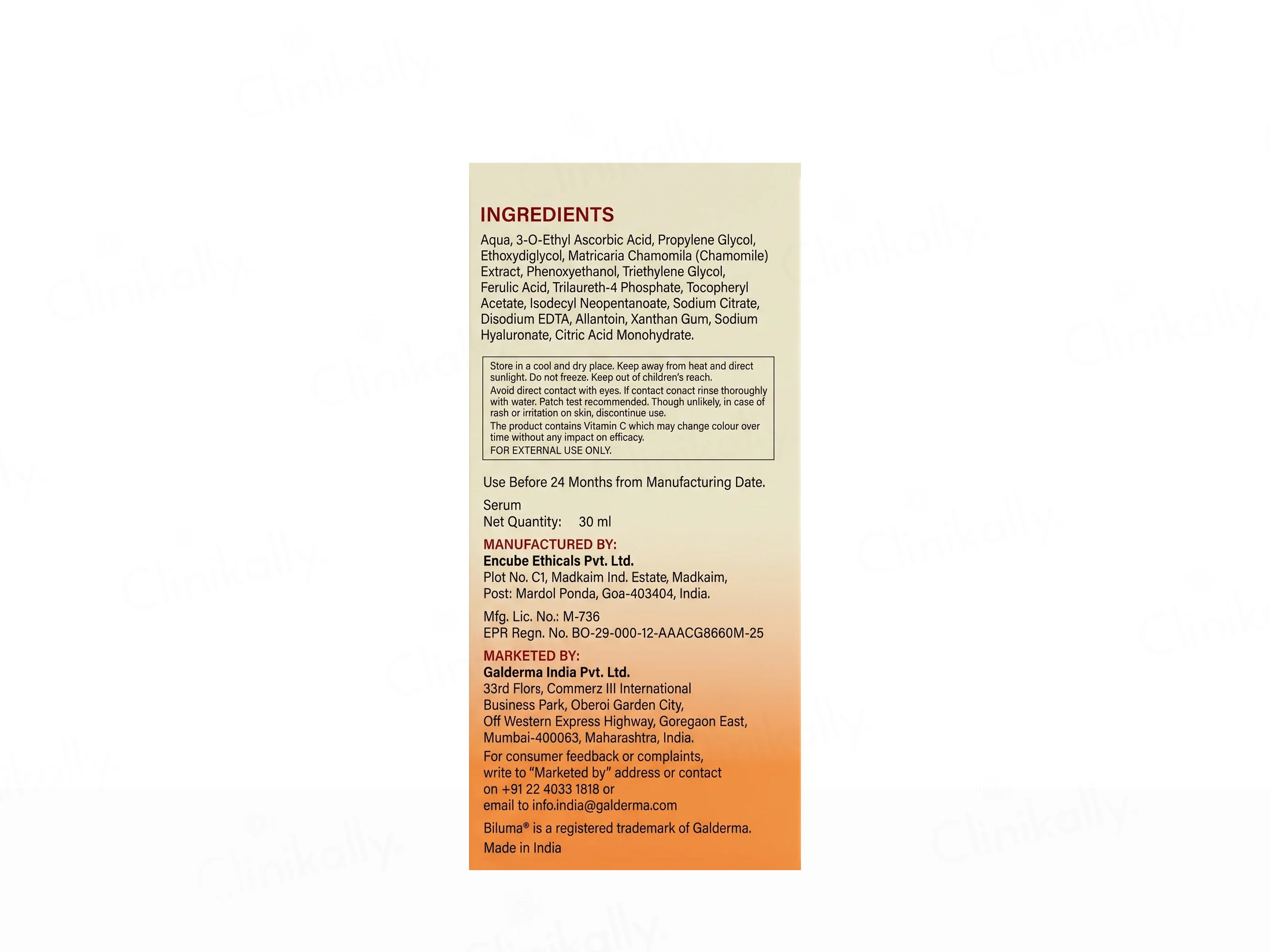 Biluma Glow Vitamin C Face Serum - Image 3