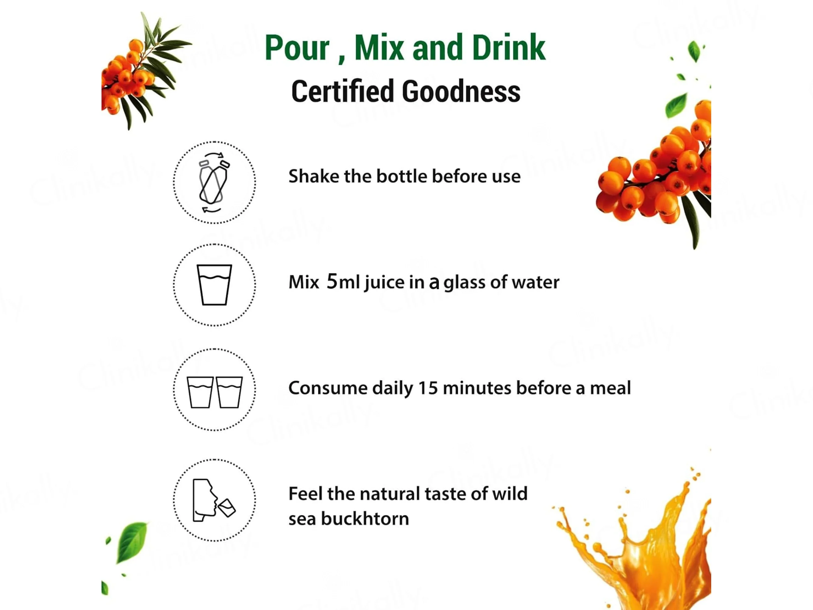 Biosash Sea Buckthorn Memorysash Juice - Image 5