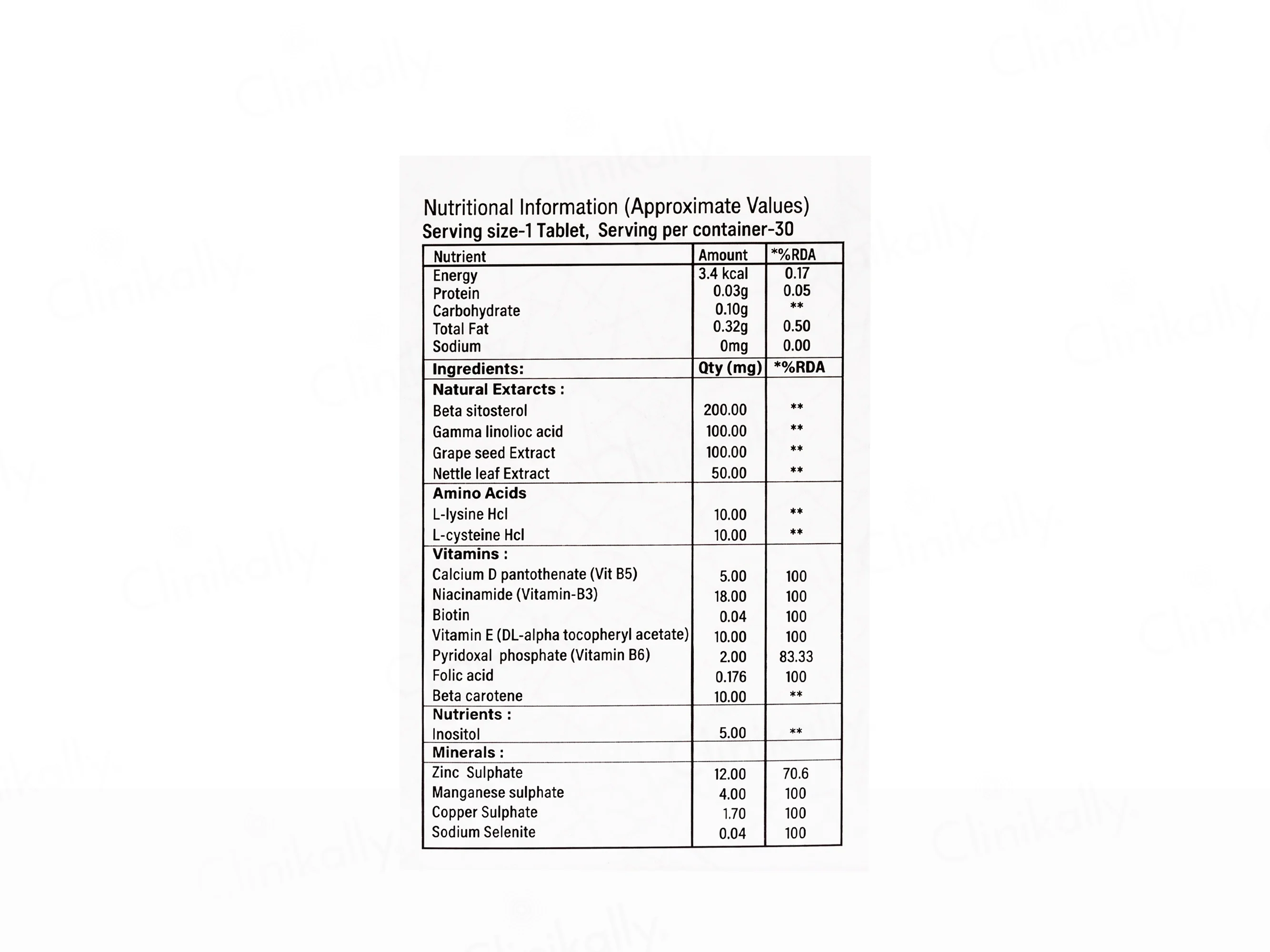 Blogain Plus Tablet - Image 6