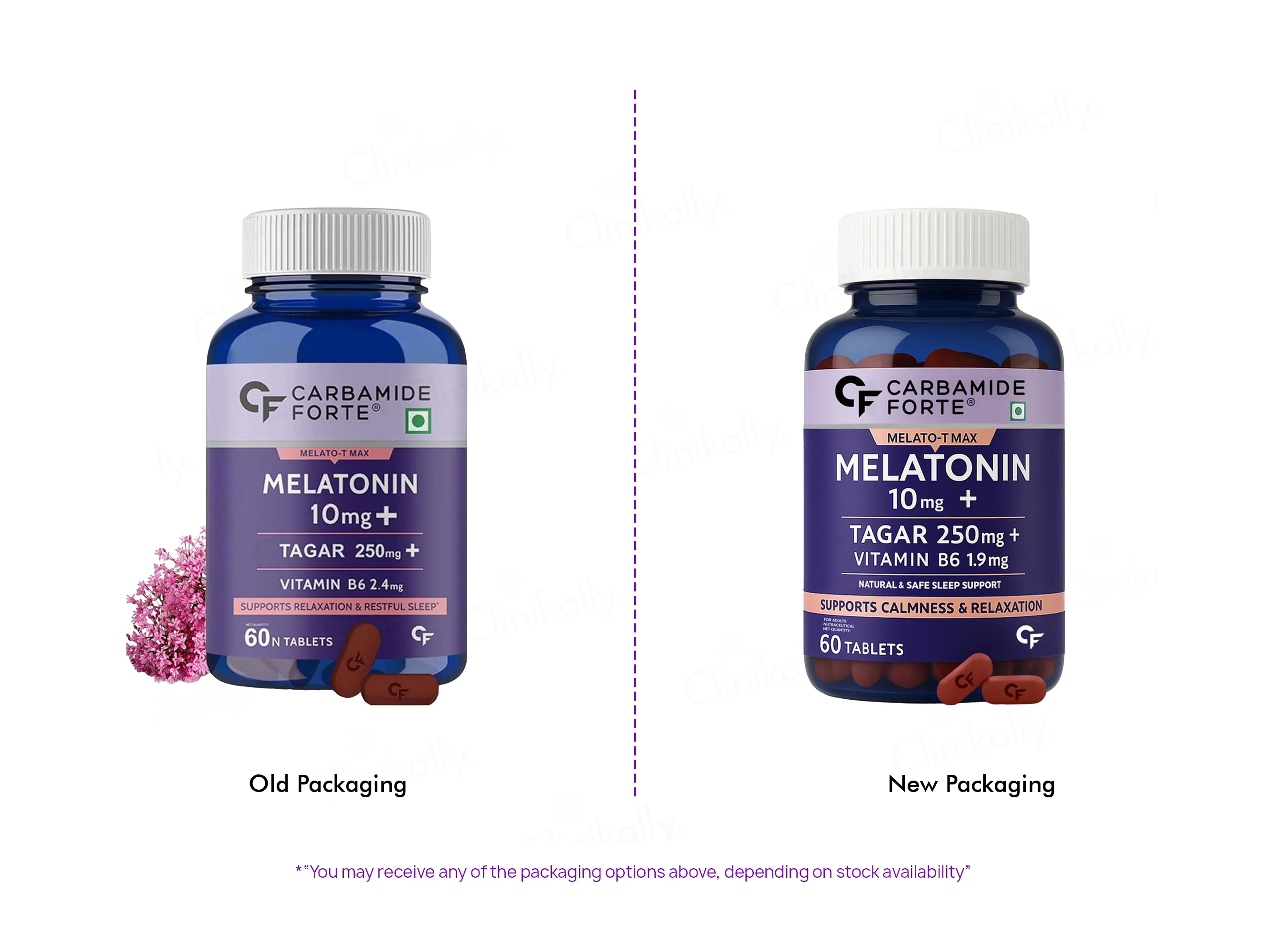 Carbamide Forte Melatonin 10mg + Tagar 250mg Sleep Tablet - Image 2