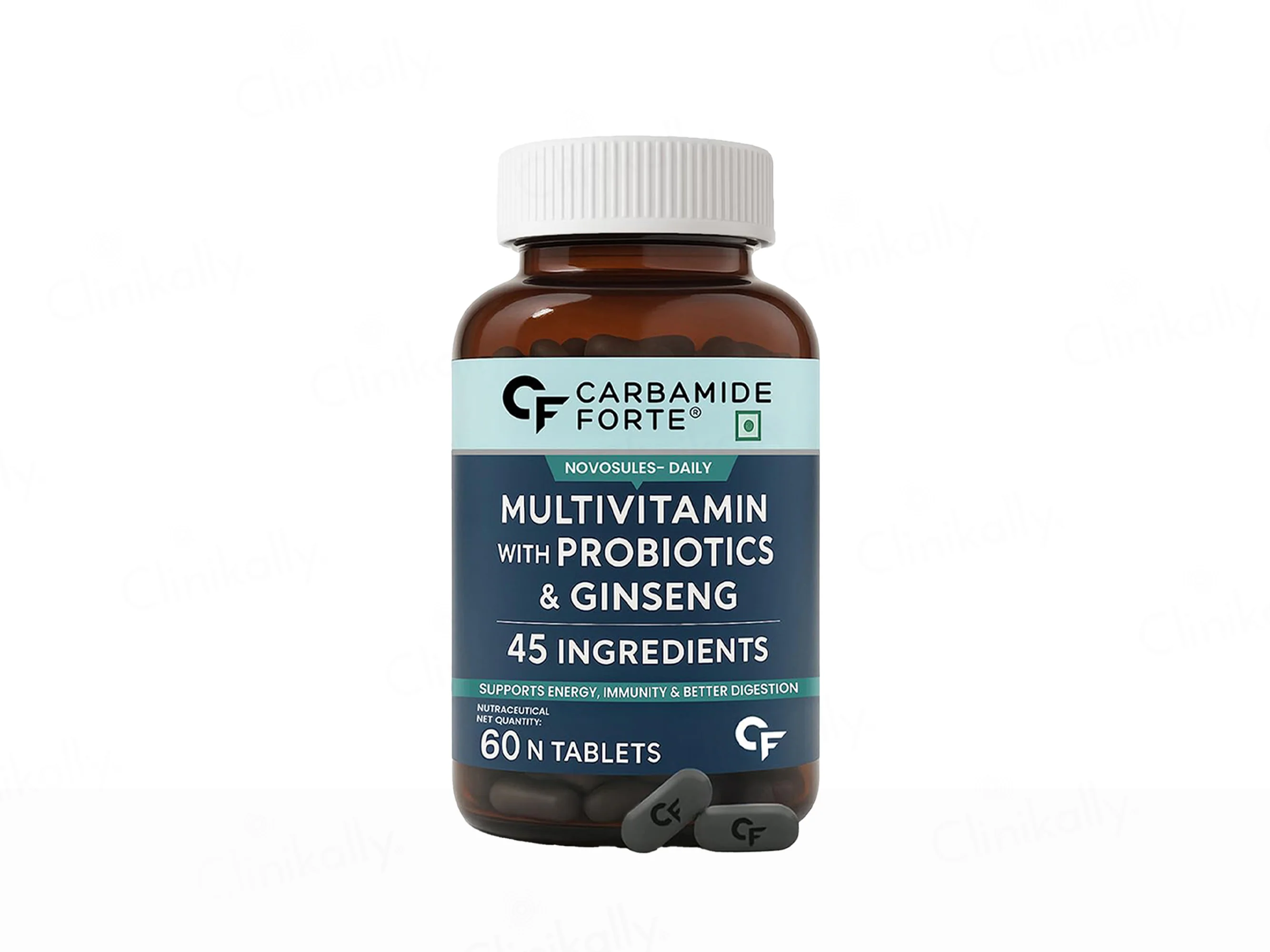 Carbamide Forte Multivitamin With Probiotics & Ginseng Tablet
