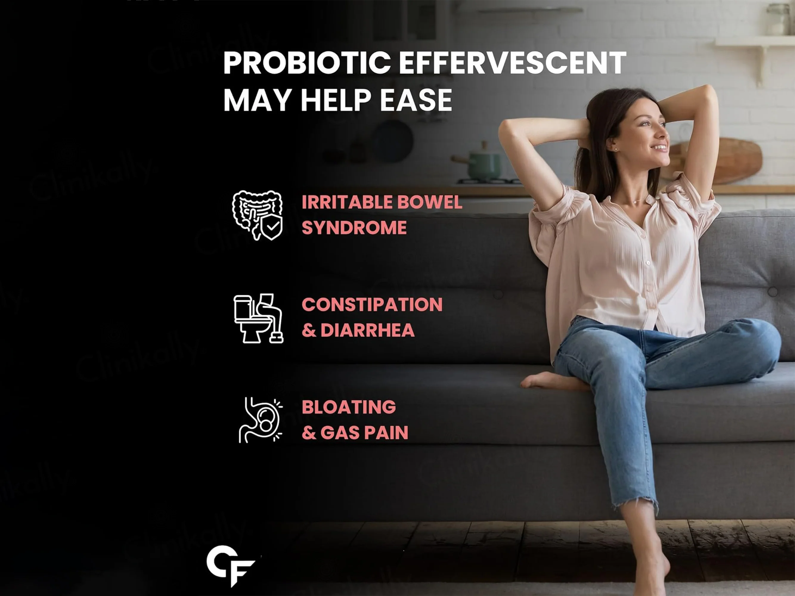 Carbamide Forte Probiotics 50 Bn + Prebiotics Effervescent Tablet - Cranberry Flavour - Image 6