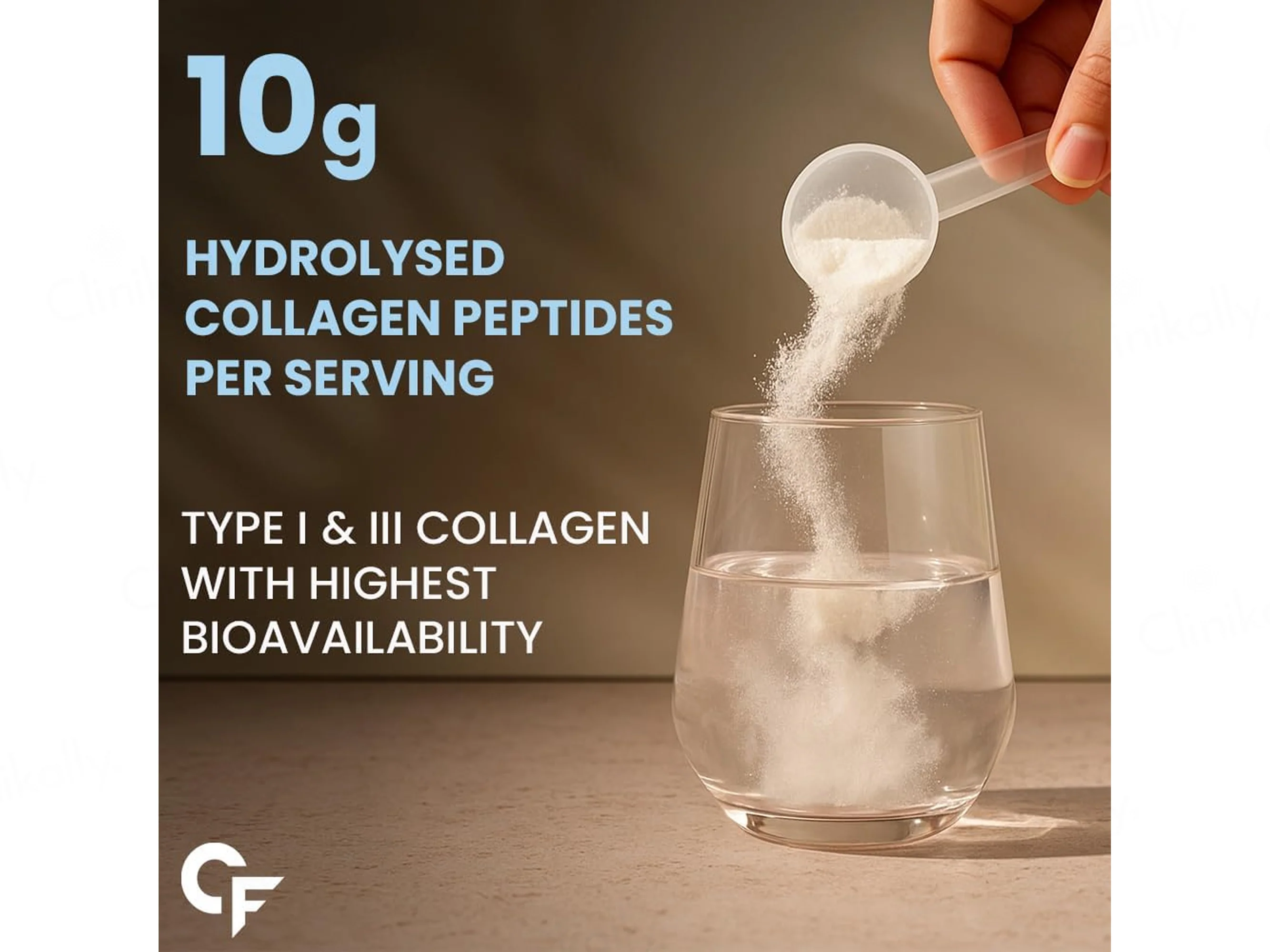 Carbamide Forte Type 1 & 3 Hydrolyzed Collagen Peptides Powder - Unflavoured - Image 7