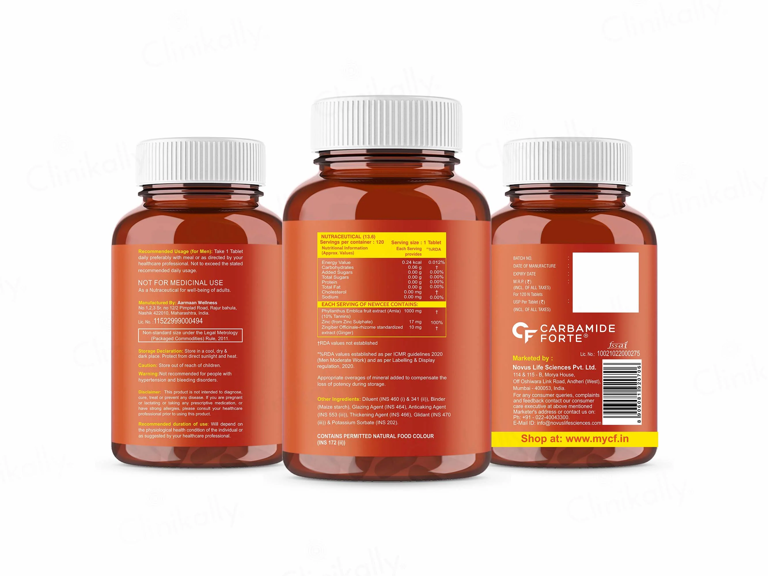 Carbamide Forte Vitamin C 1000mg Tablet For Men - Image 13