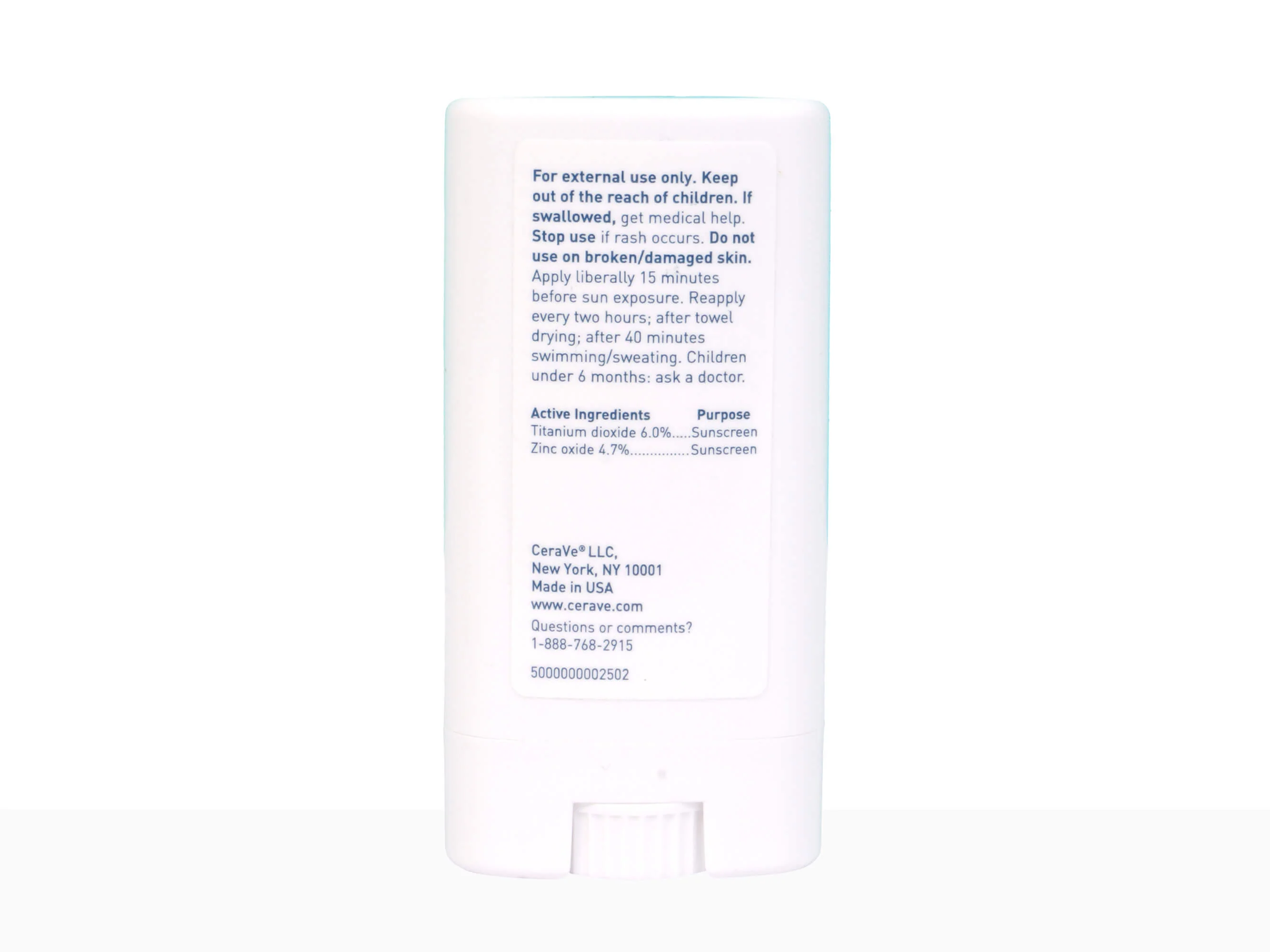 CeraVe Sunscreen Stick SPF 50 - Image 2