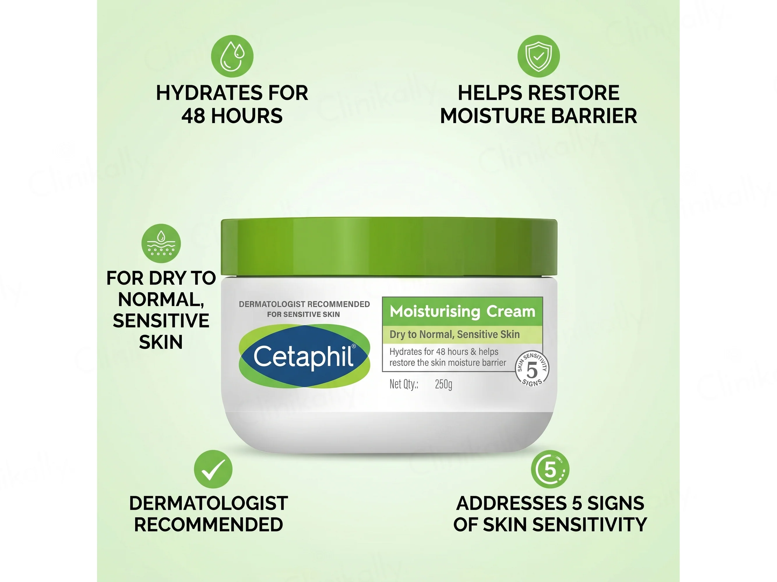 Cetaphil Moisturising Cream (Dry to Normal, Sensitive Skin) - Image 8