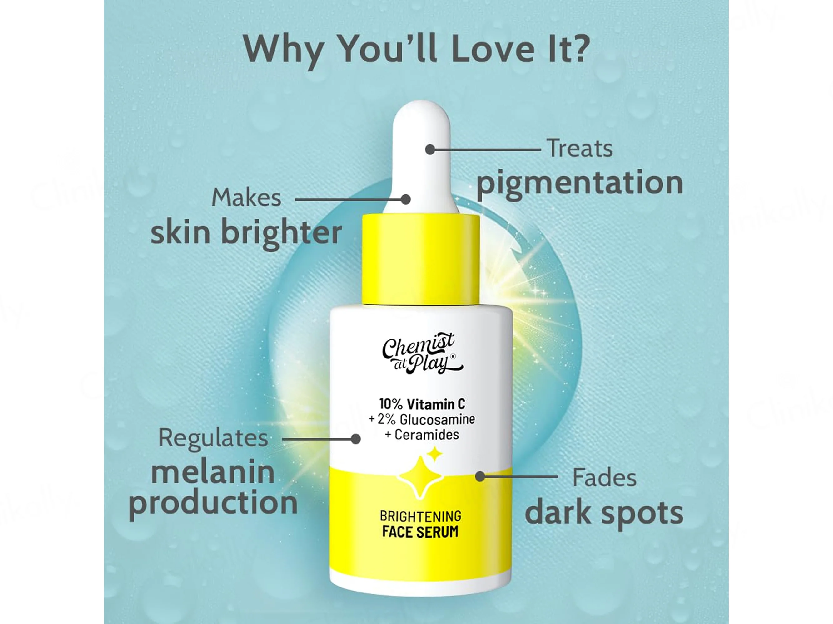 Chemist At Play 10% Vitamin C Brightening Face Serum - Image 2