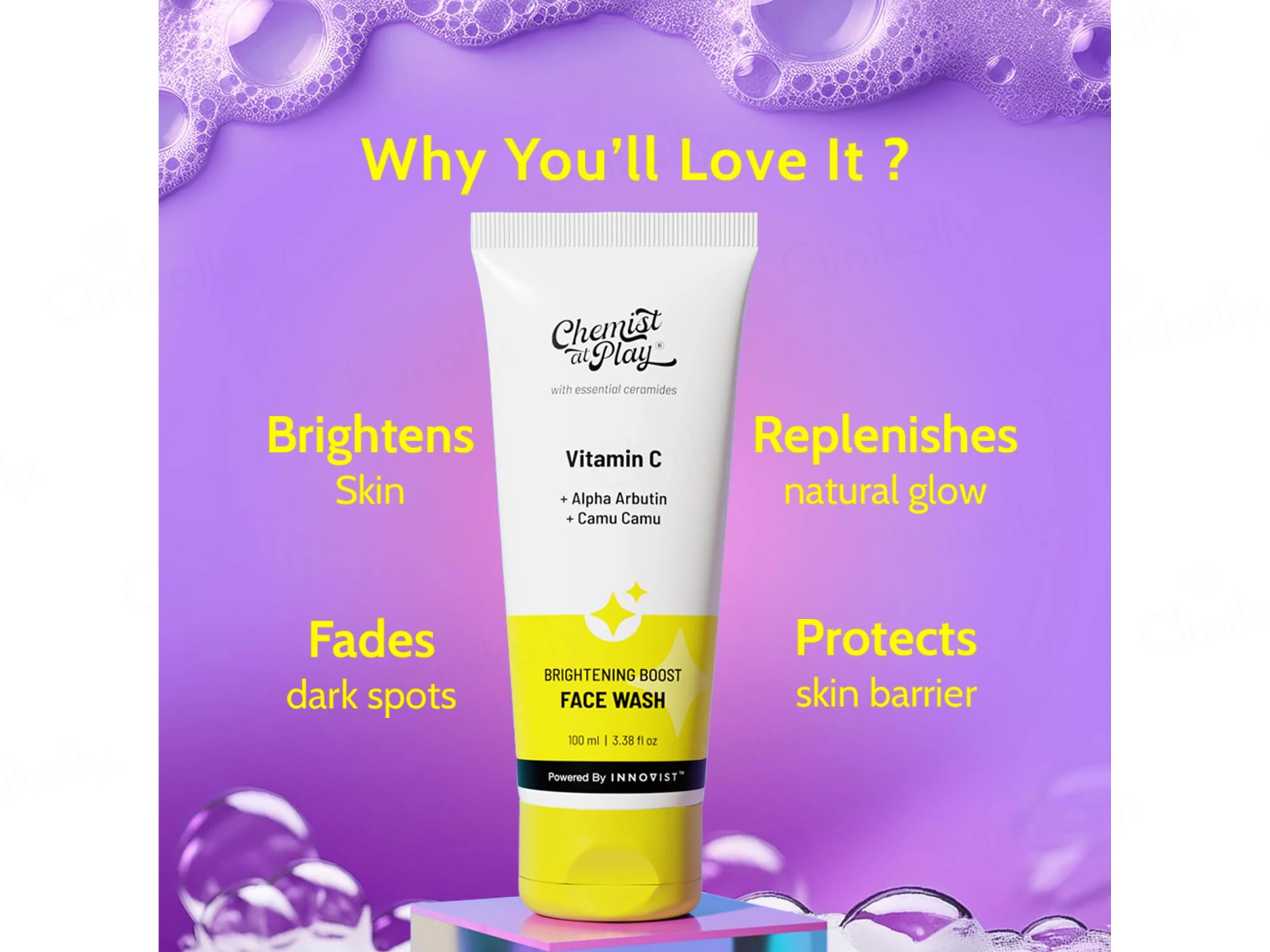 Chemist At Play Vitamin C Brightening Boost Face Wash - Image 2
