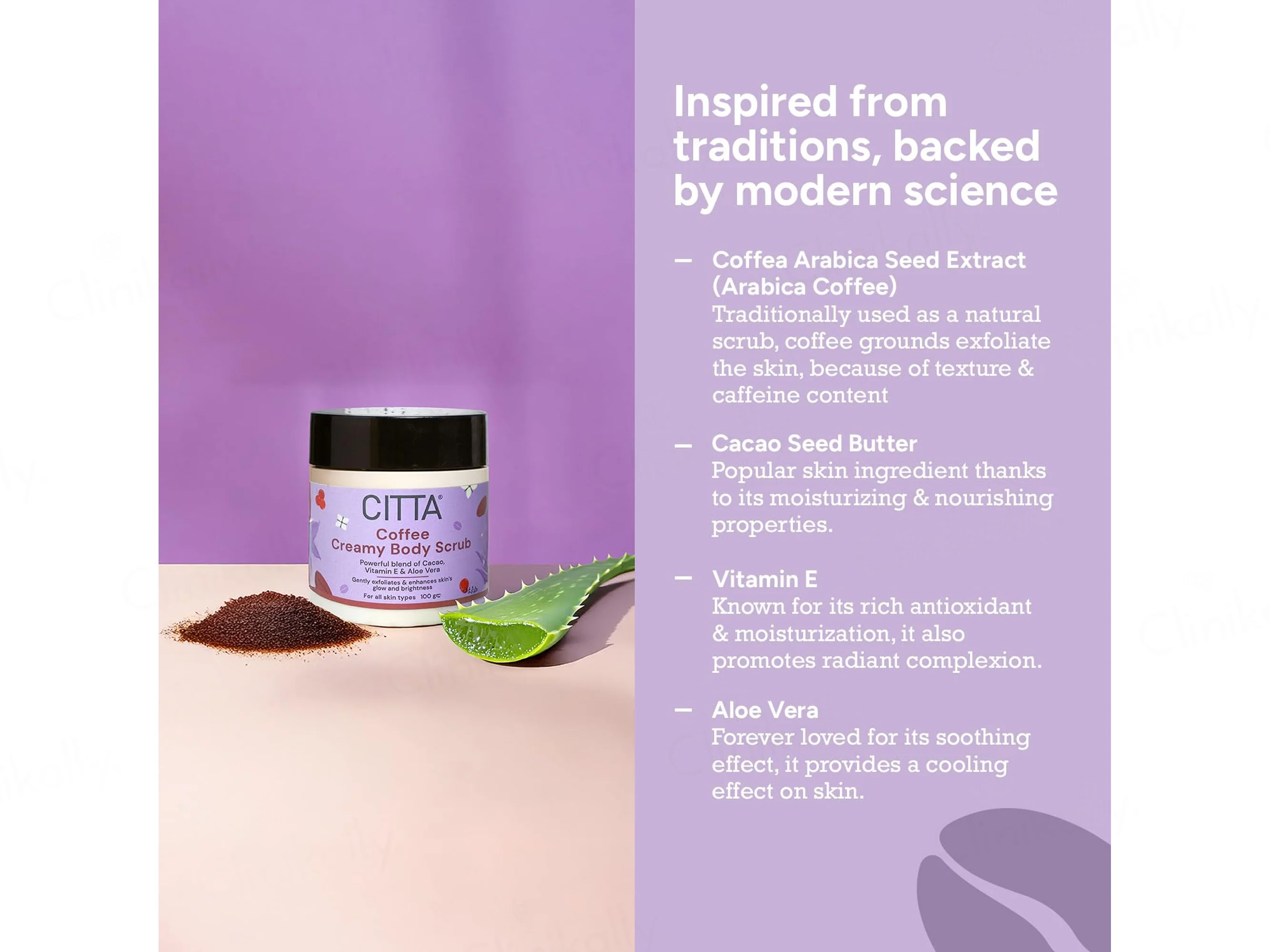 CITTA Coffee Creamy Body Scrub - Image 3
