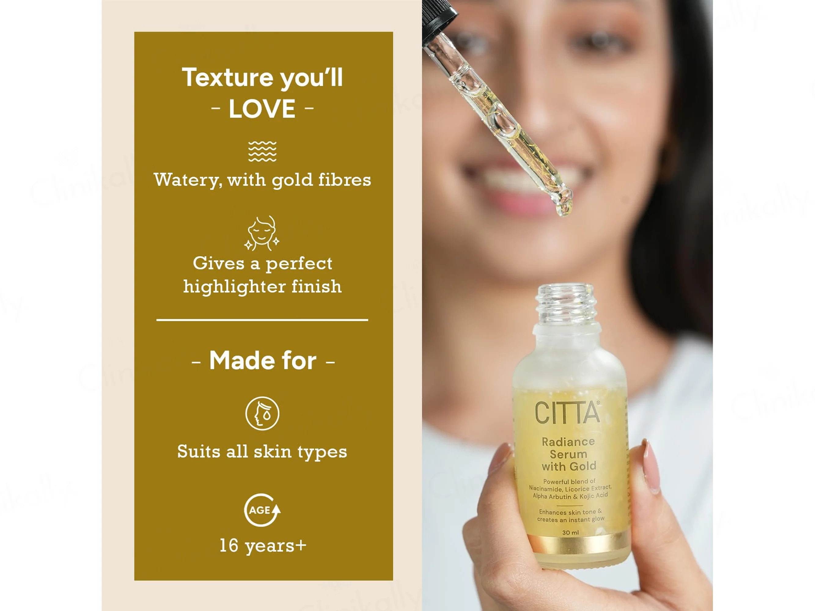 CITTA Radiance Gold Face Serum - Image 4