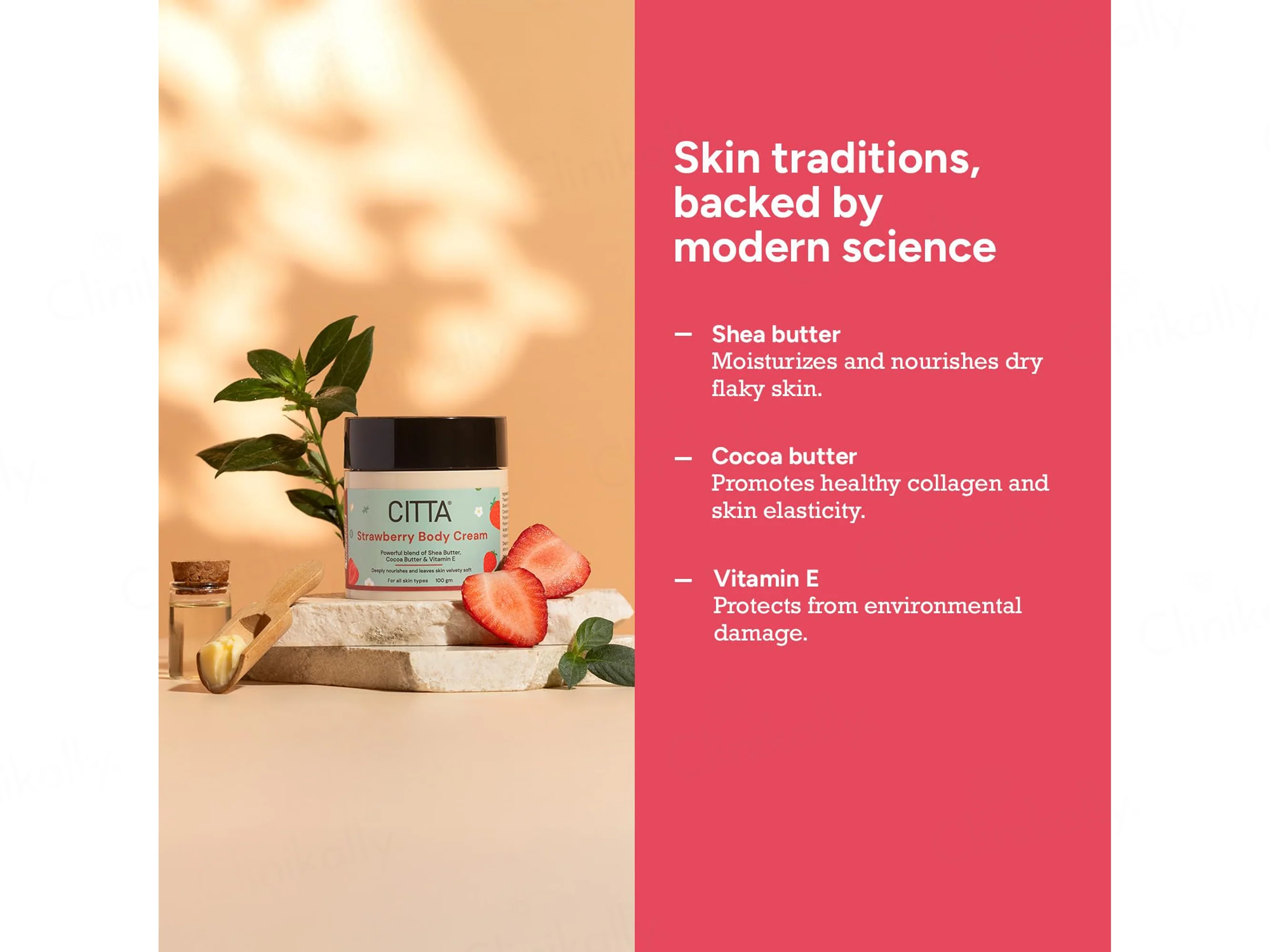 CITTA Strawberry Body Cream - Image 3