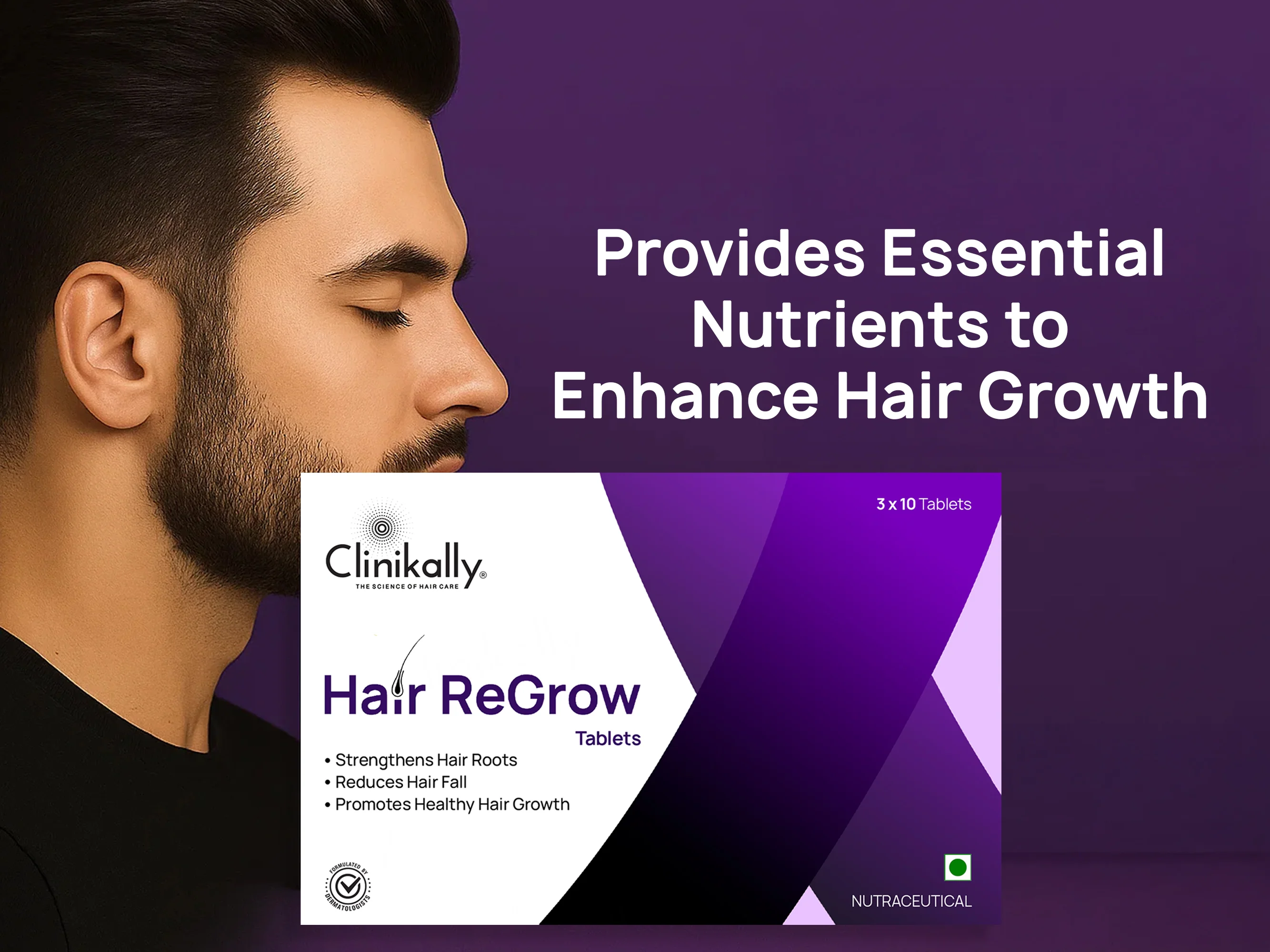 Clinikally Hair ReGrow Nutraceutical Tablet - Image 5
