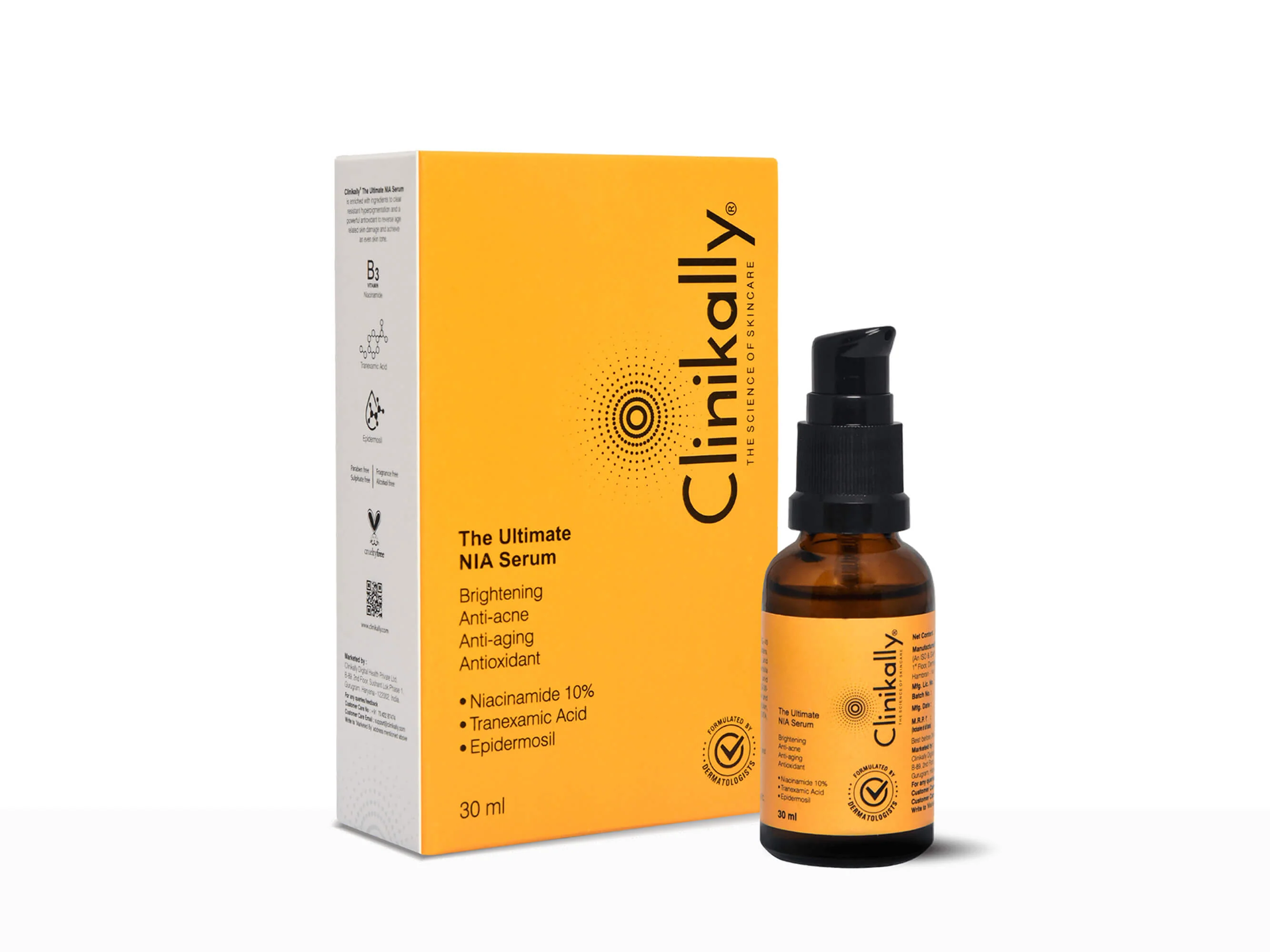 Clinikally The Ultimate NIA Serum + HydraSoothe Moisturiser - Image 2