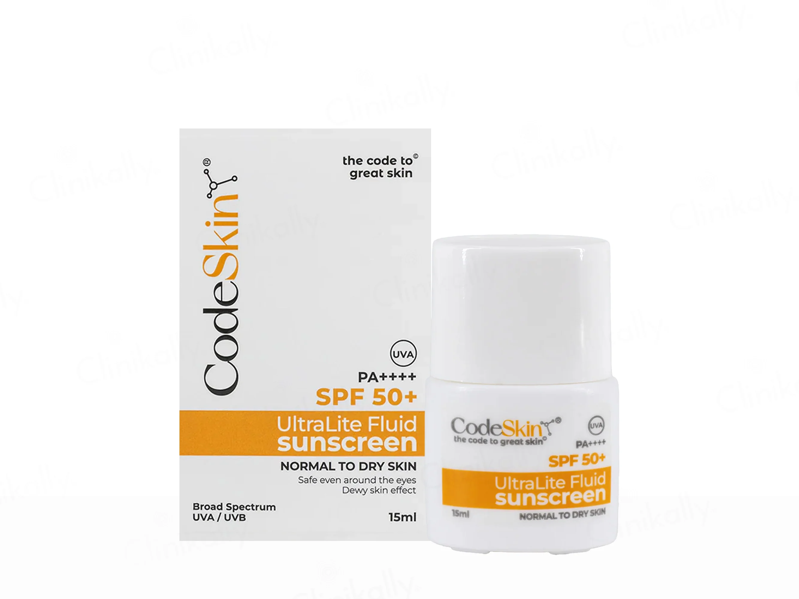 CodeSkin UltraLite Fluid Sunscreen SPF 50+ PA++++