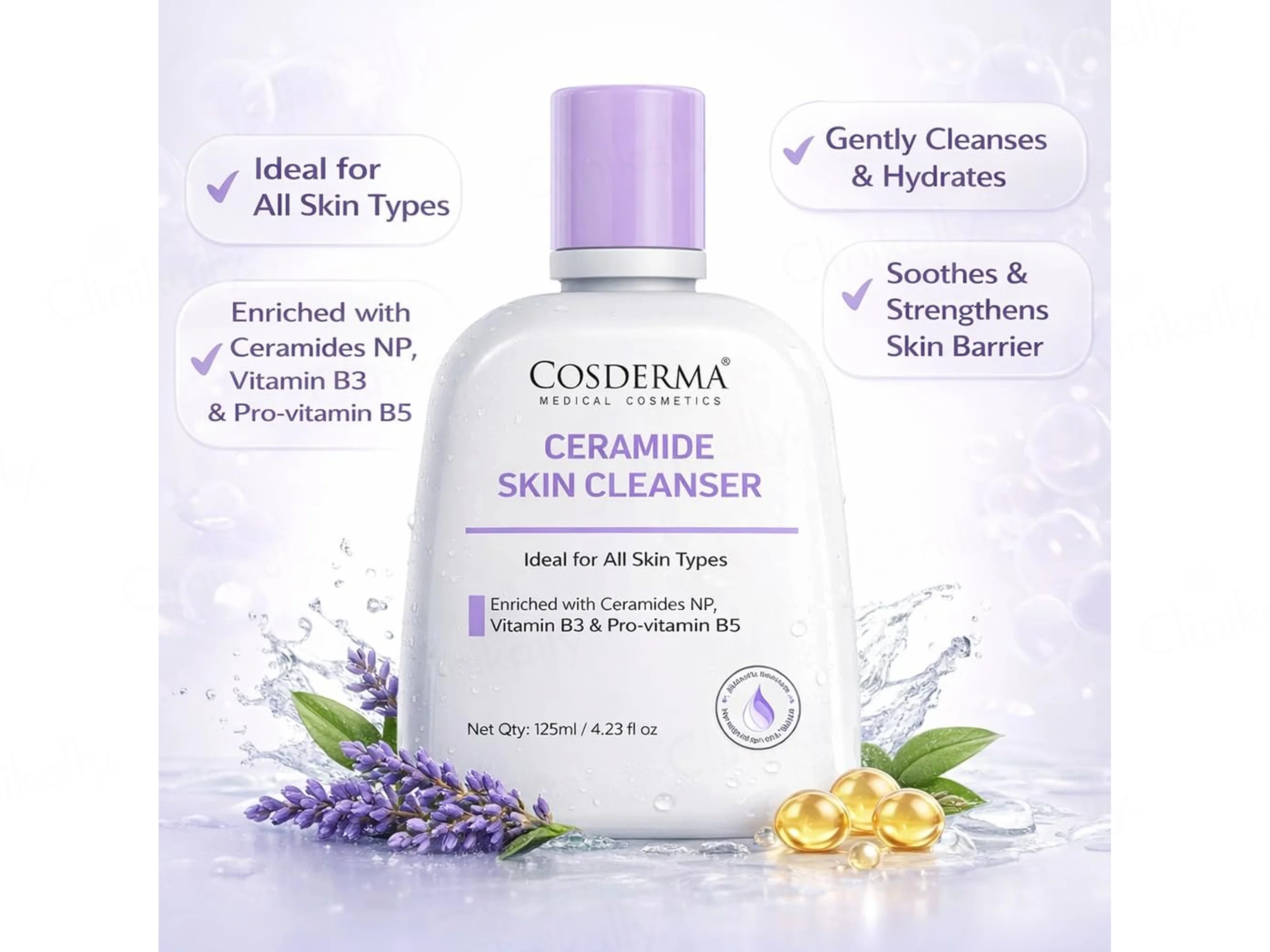 Cosderma Ceramide Skin Cleanser - Image 3