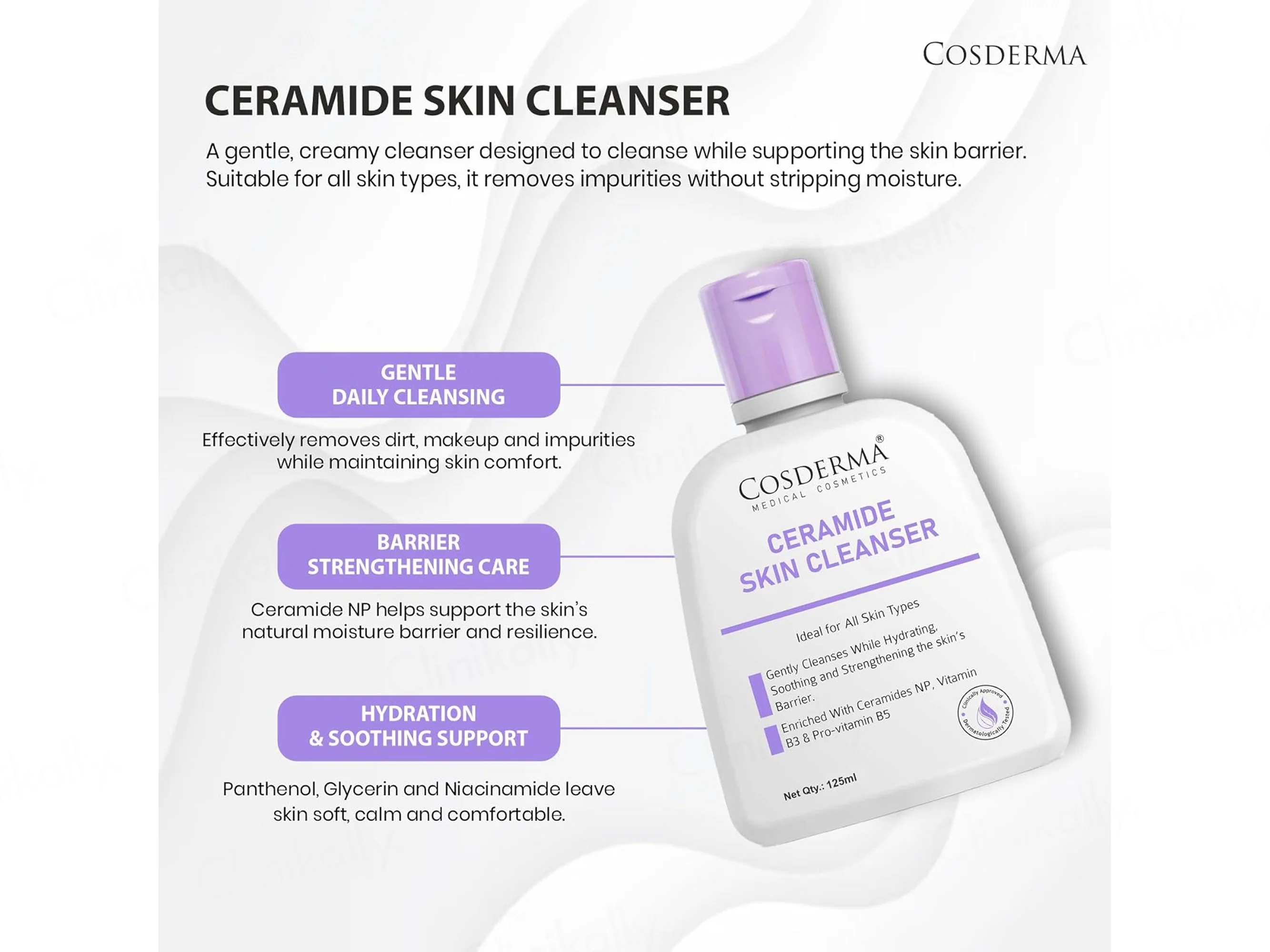 Cosderma Ceramide Skin Cleanser - Image 4