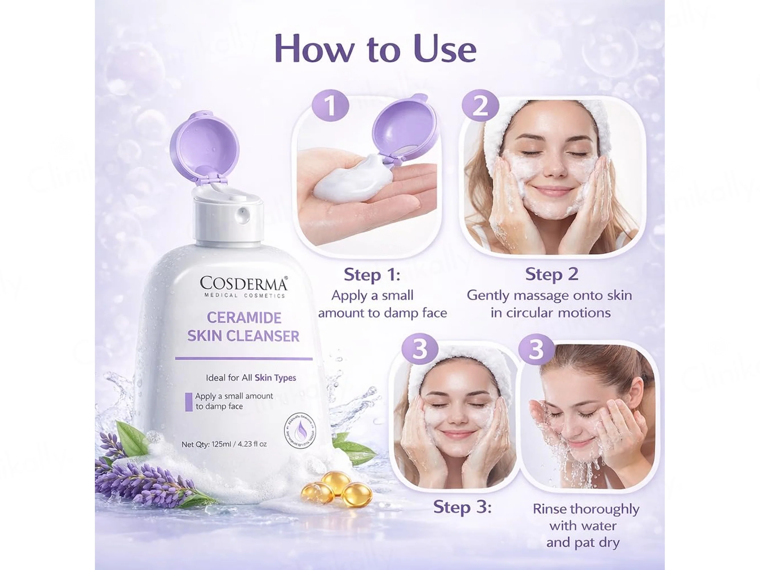 Cosderma Ceramide Skin Cleanser - Image 7