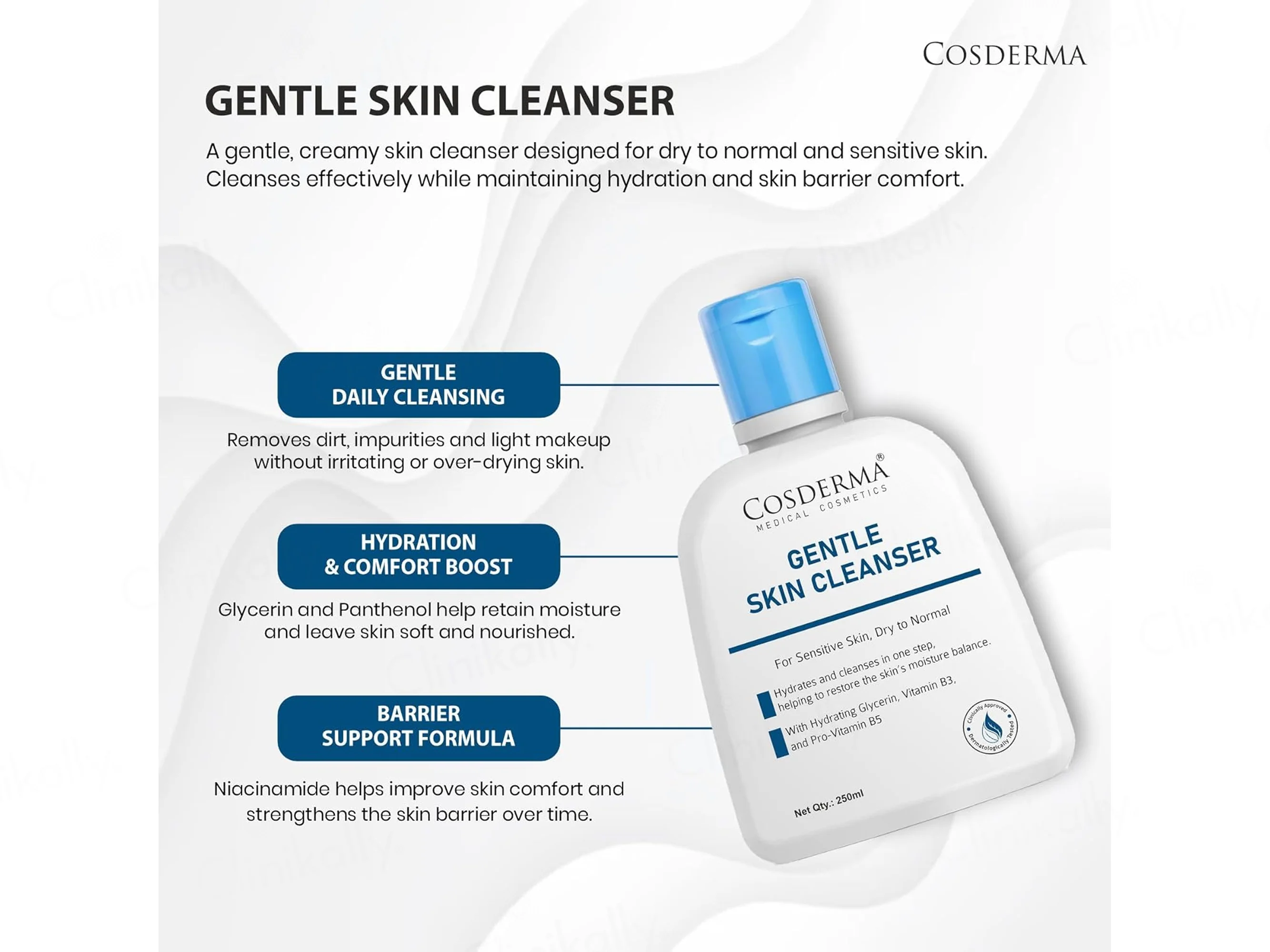 Cosderma Gentle Skin Cleanser - Image 5
