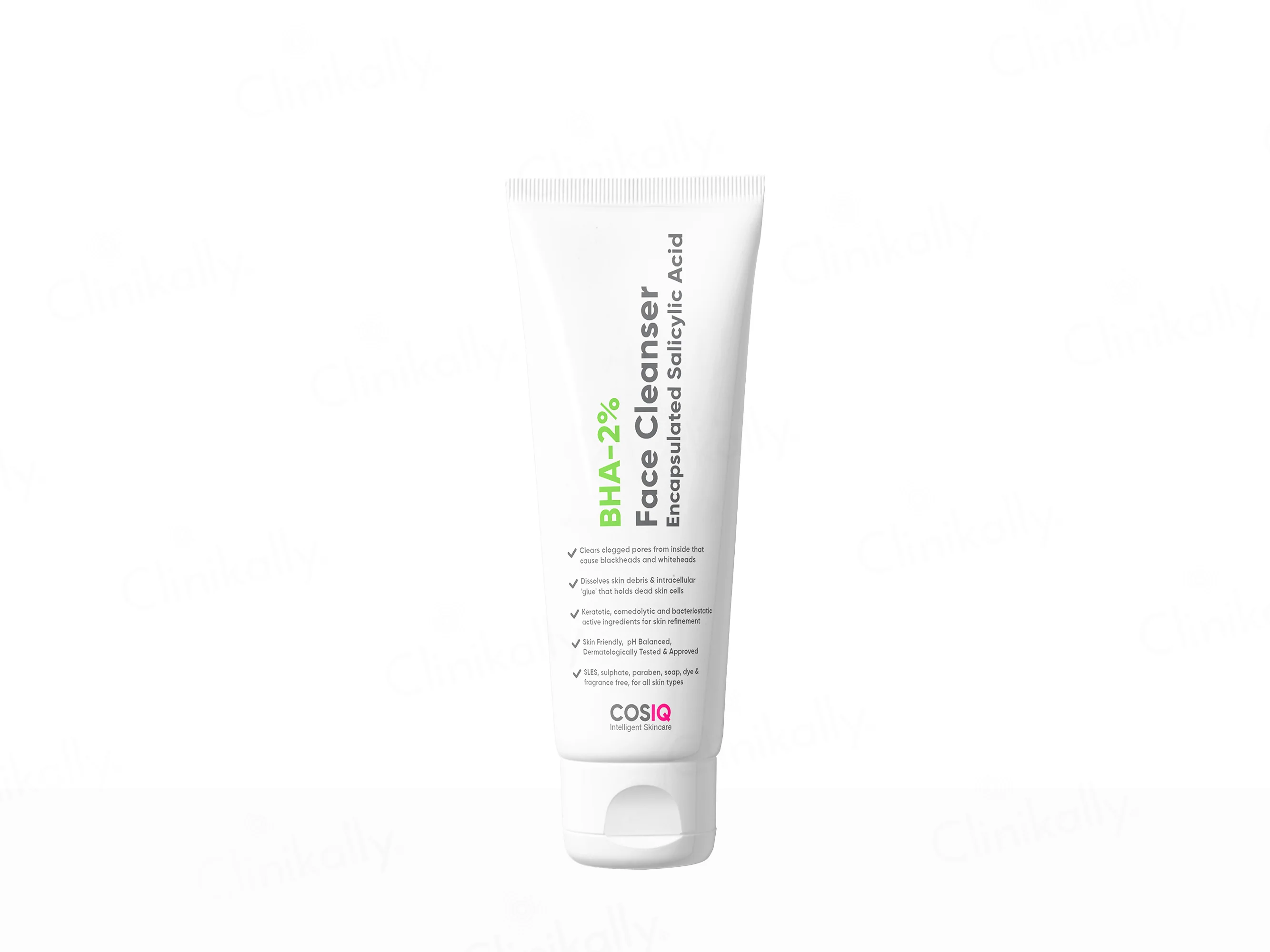 CosiQ FC-3 AHA 10% + BHA 2% Exfoliating Face Cleanser Gel