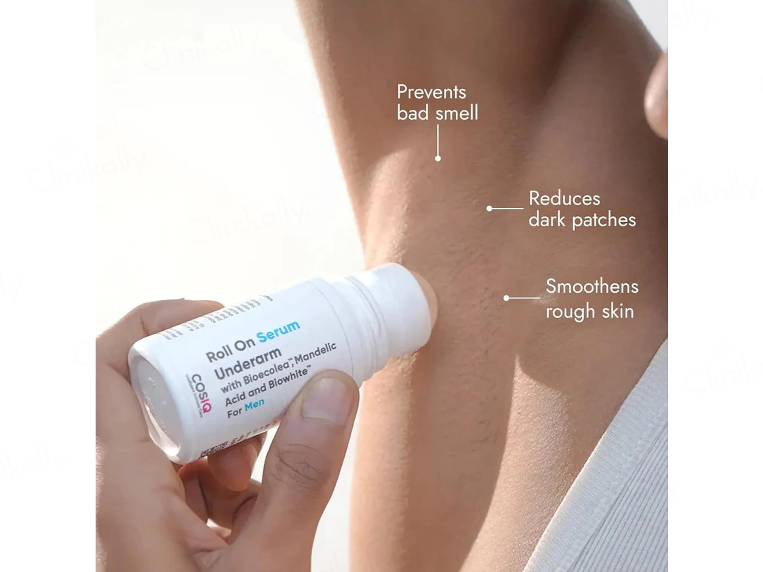 CosiQ Underarm Roll-On Serum For Men - Image 5
