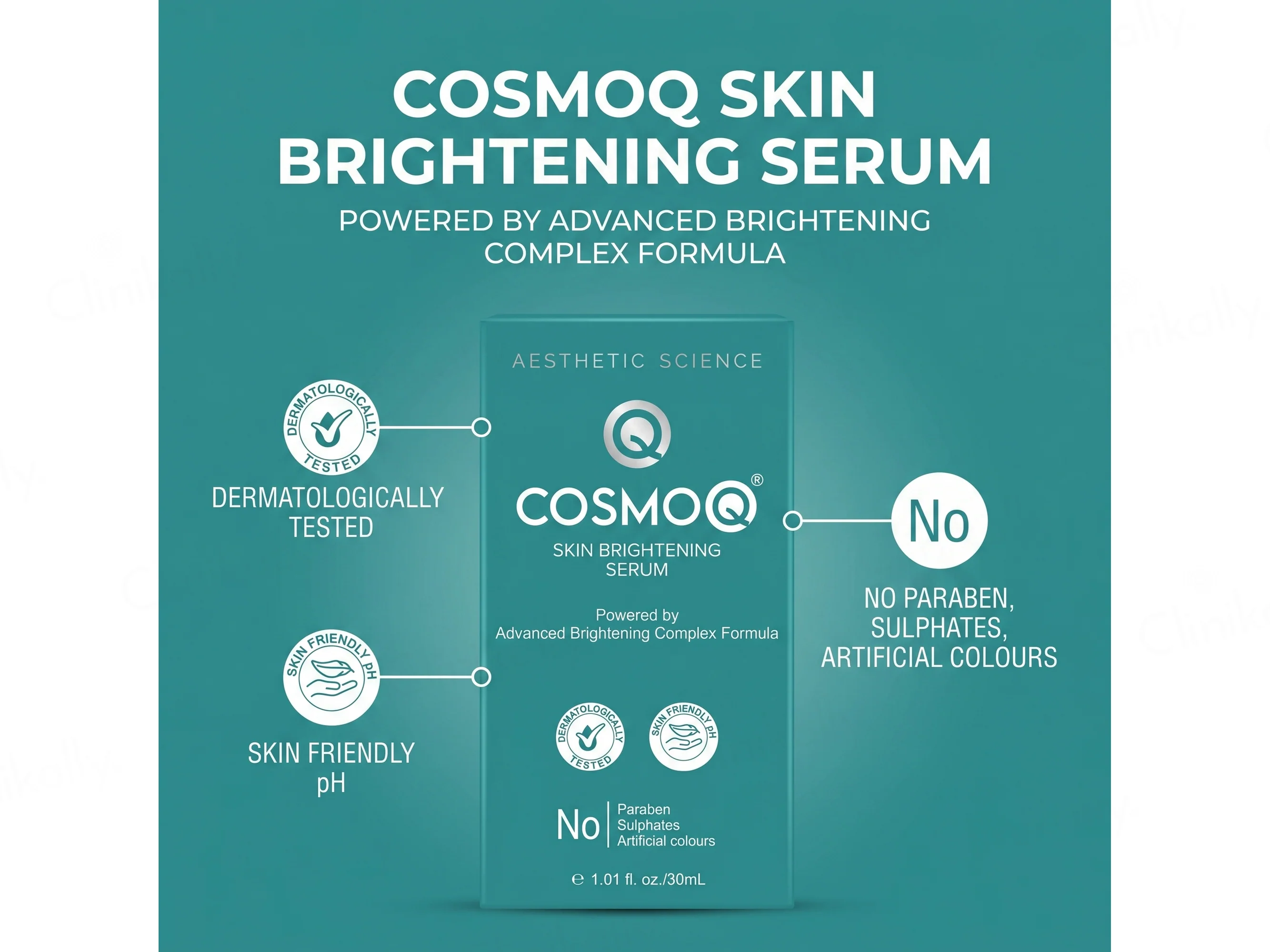 CosmoQ Skin Brightening Serum - Image 3