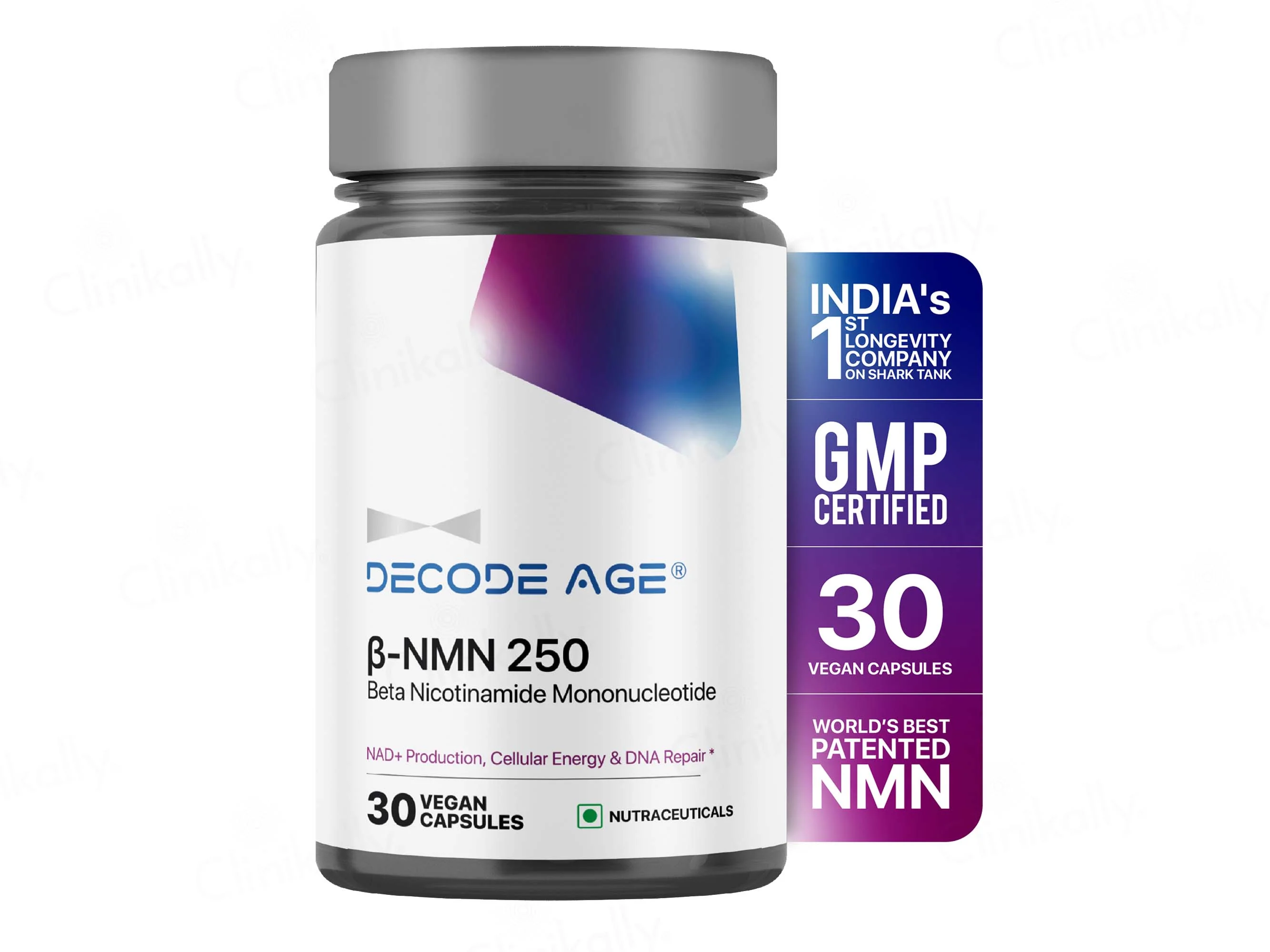 Decode Age Beta NMN 250 Vegan Capsule - Image 2