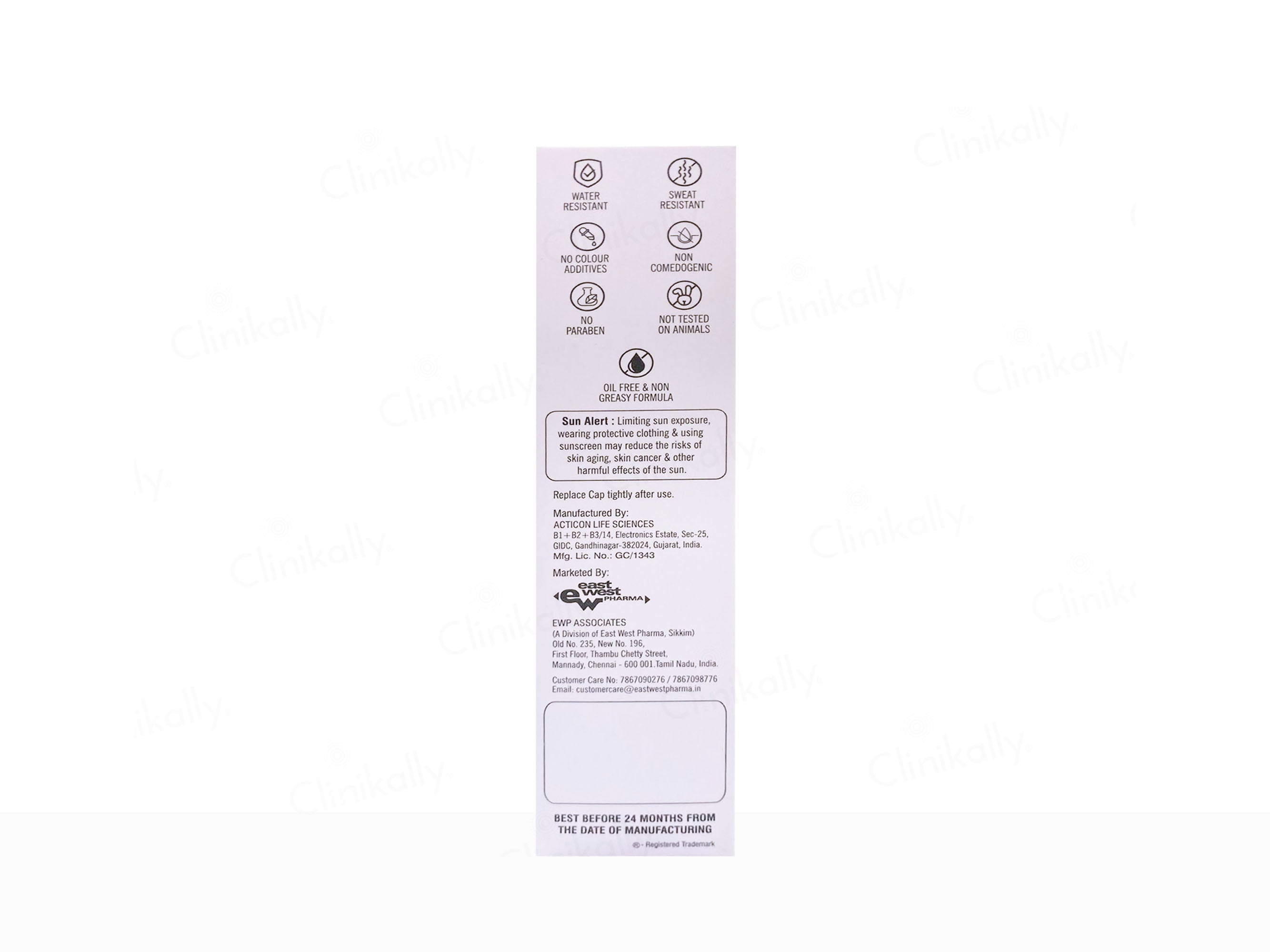 Deino Bloc UV Silicone Sunscreen Gel SPF 50 PA+++ - Image 3