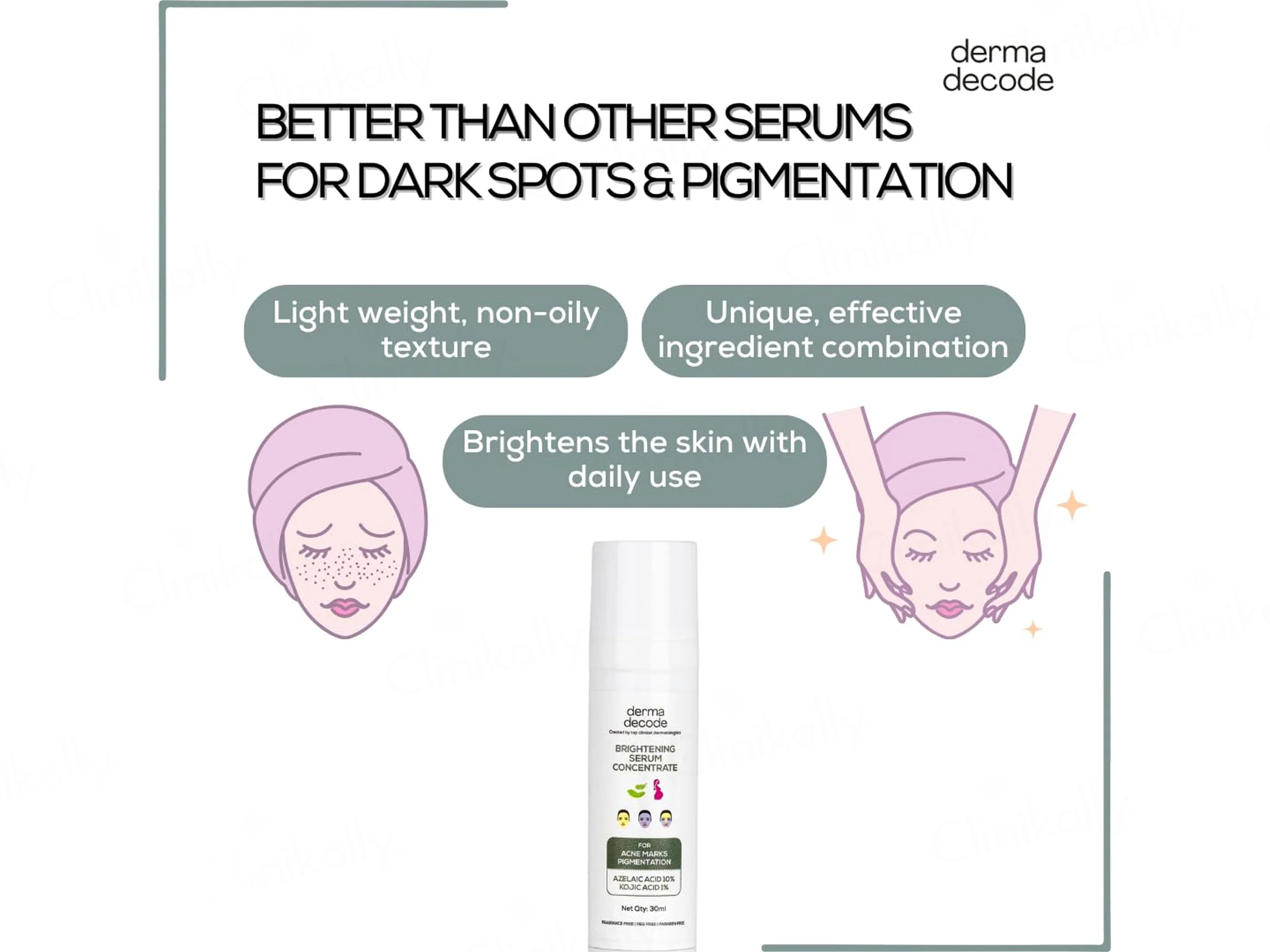 Derma Decode Brightening Serum Concentrate For Acne Marks - Image 5