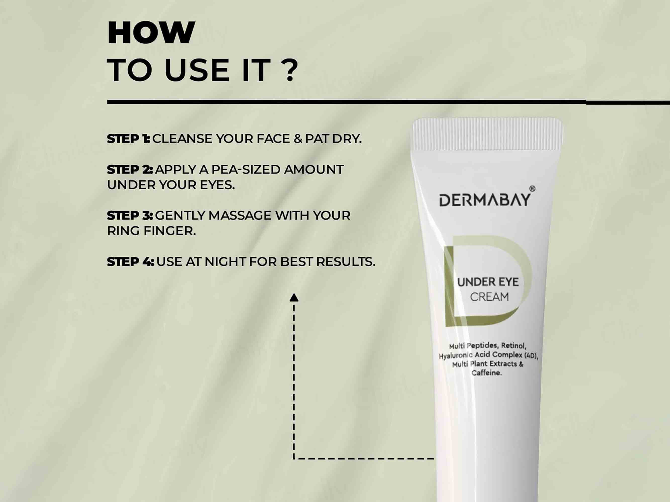 Dermabay Under Eye Cream - Image 5
