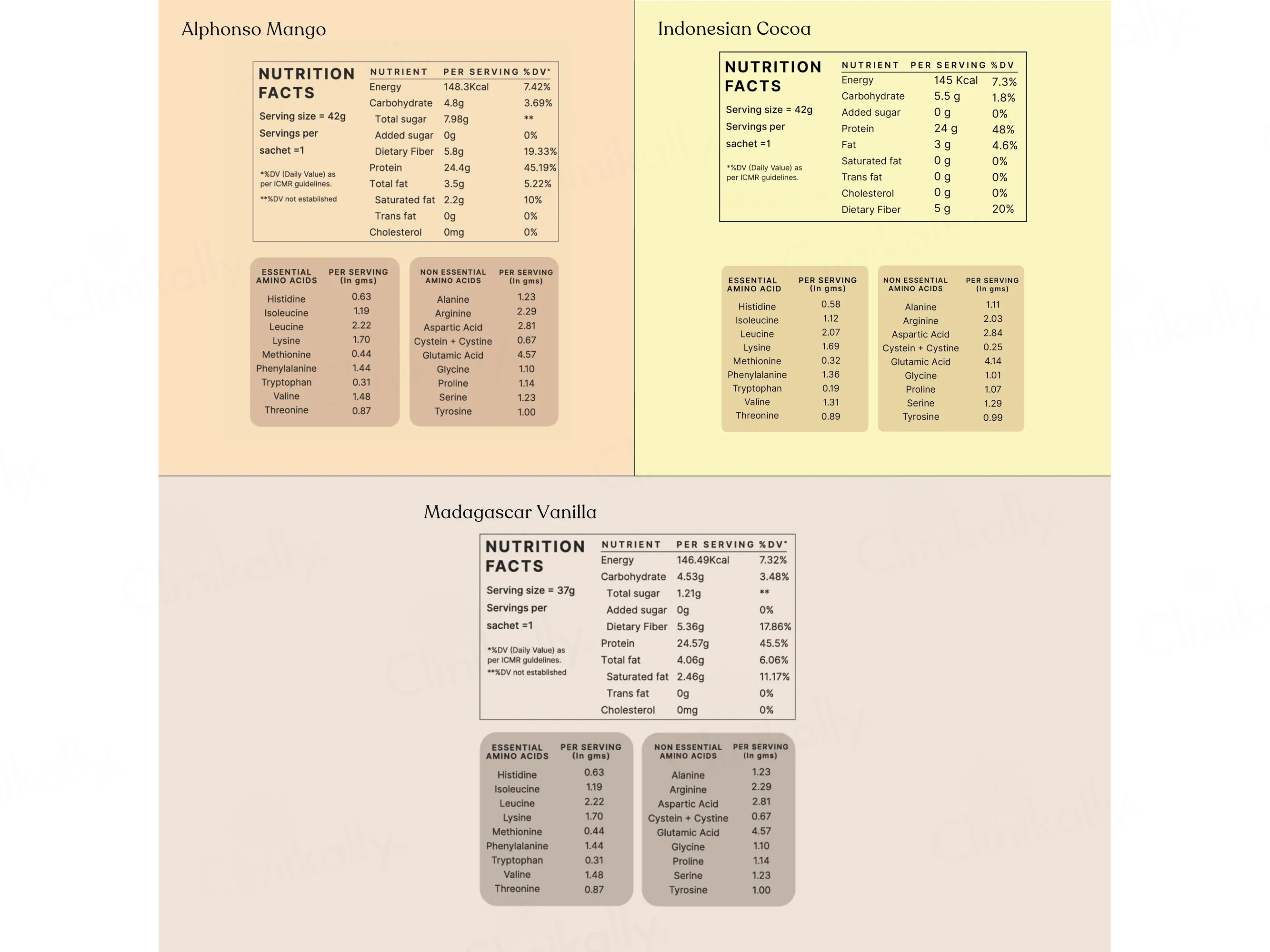 Earthful Honest Plant Protein Nutraceutical Powder (Assorted Flavours) - Image 4