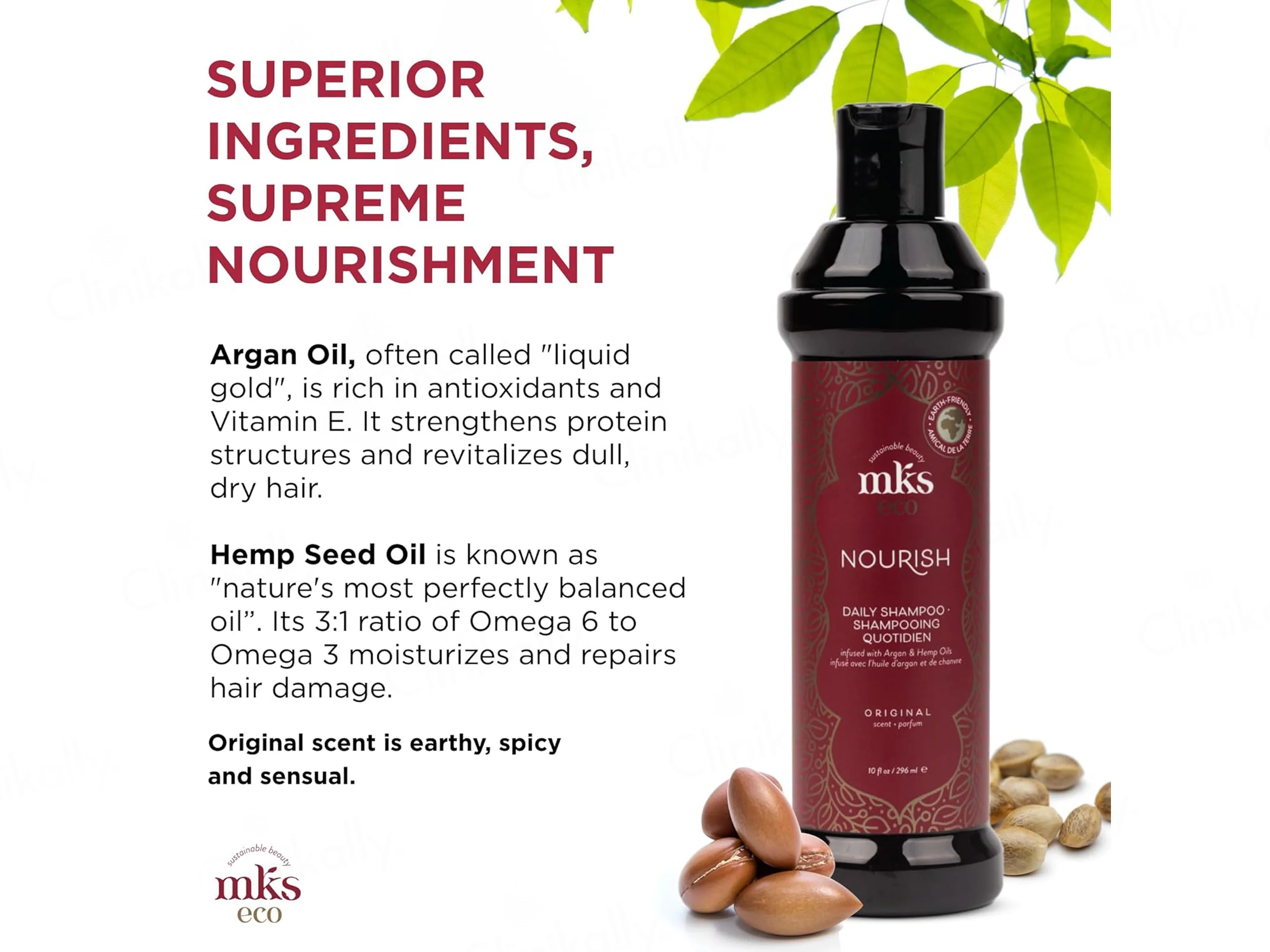 Earthly Body MKS Eco Nourish Daily Shampoo - Image 3