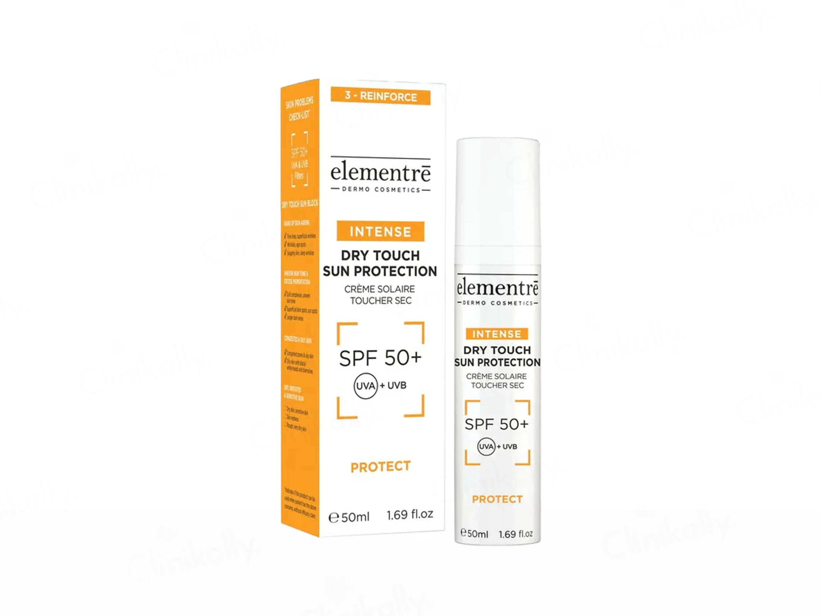 Elementre Intense Dry Touch Sun Protection Sunscreen SPF 50+