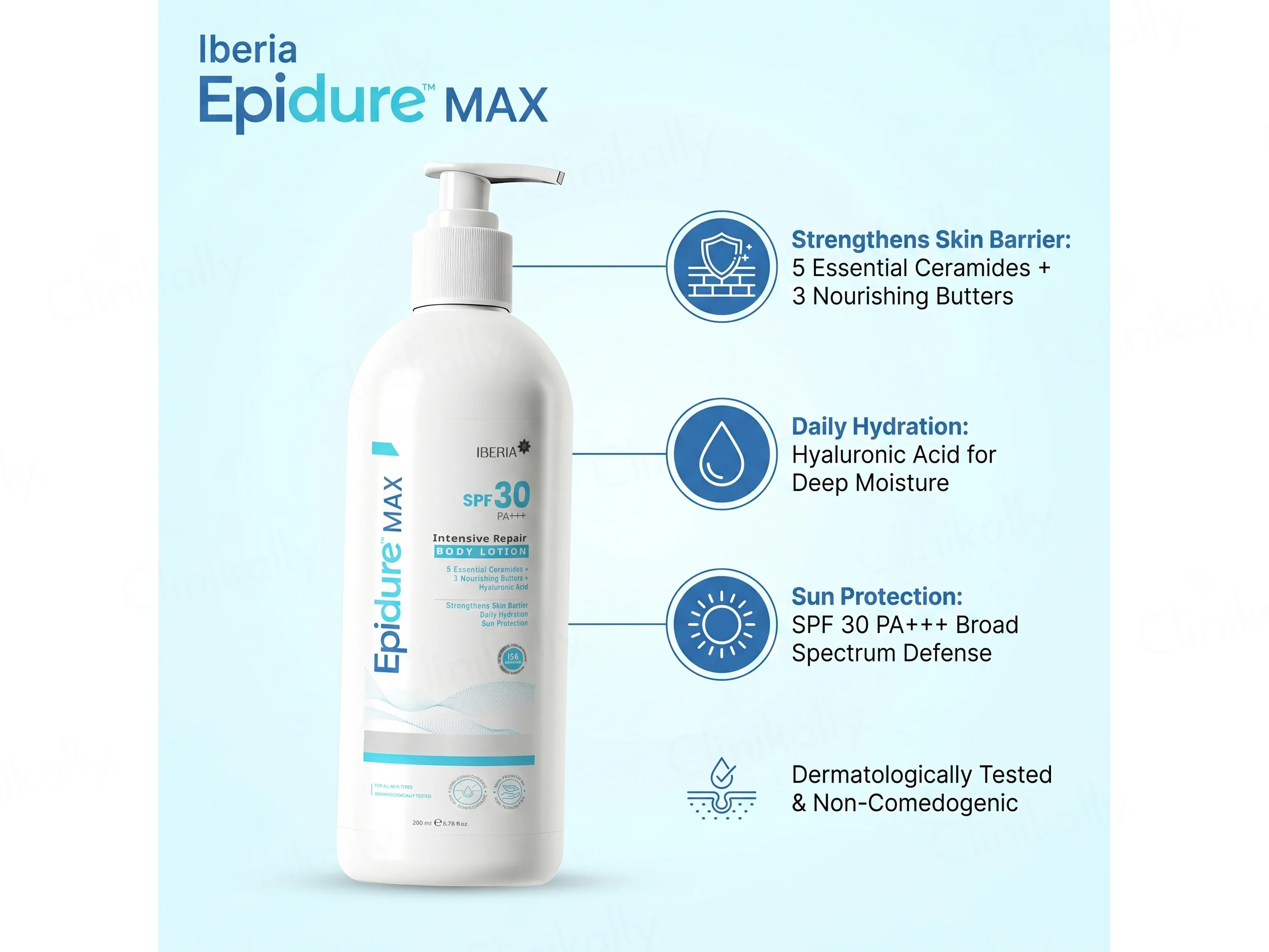 Epidure Max Intensive Repair Body Lotion SPF 30 PA+++ - Image 2