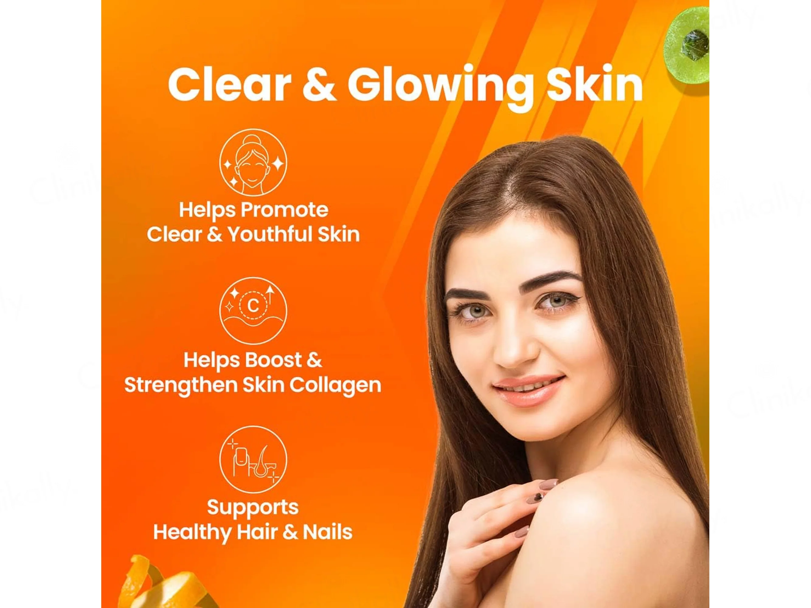 Fast&Up Charge Natural Vitamic C Effervescent Tablet - Fizzy Orange Blast Flavour - Image 4