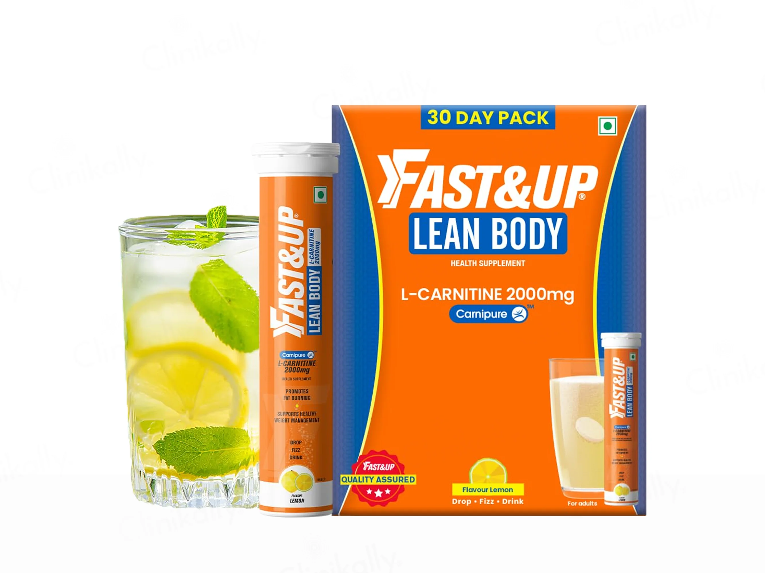 Fast&Up Lean Body L-Carnitine 2000mg Effervescent Tablet - Image 9
