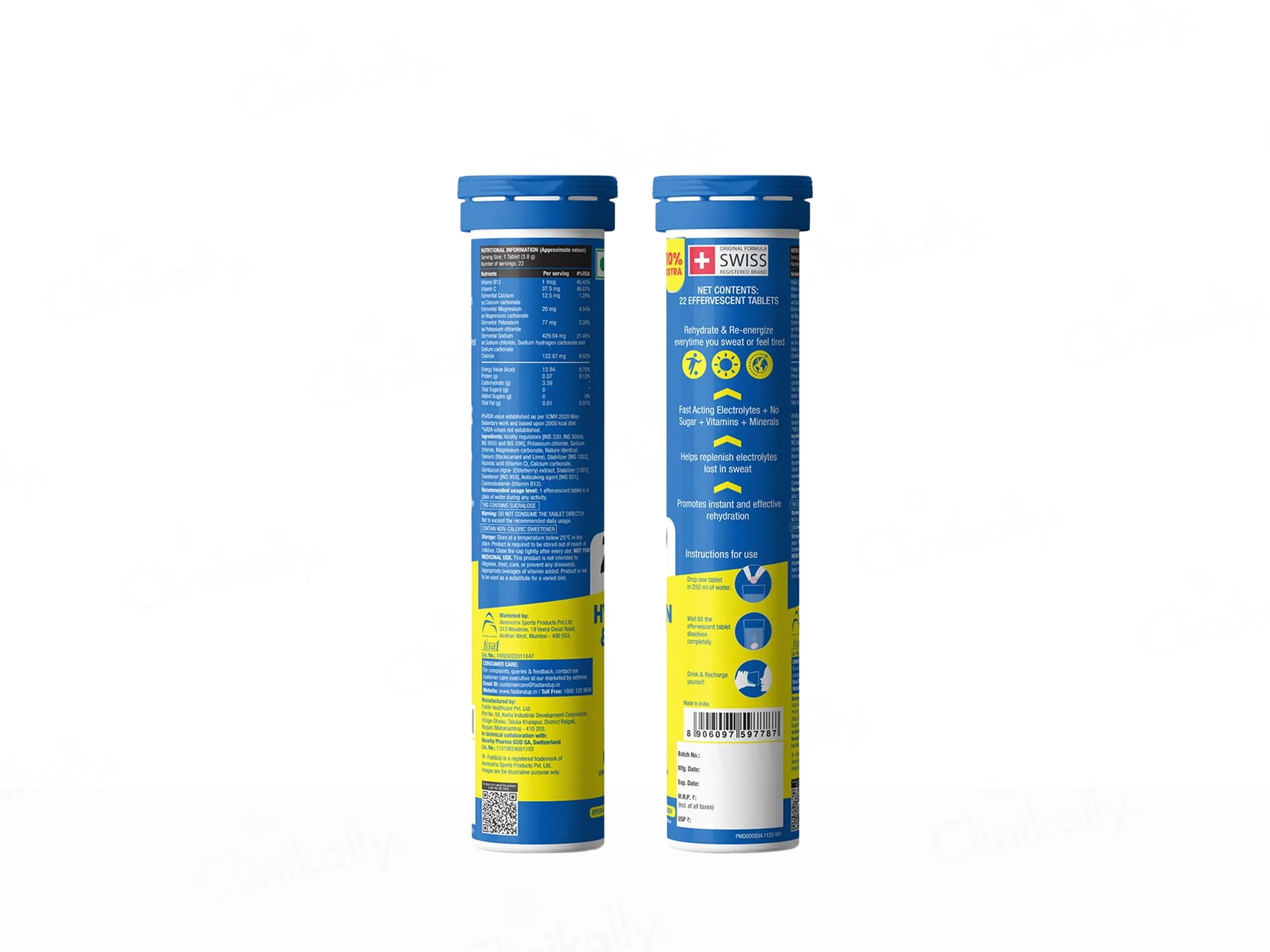 Fast&Up Reload Instant Electrolyte Zero Sugar Effervescent Tablet - Image 9