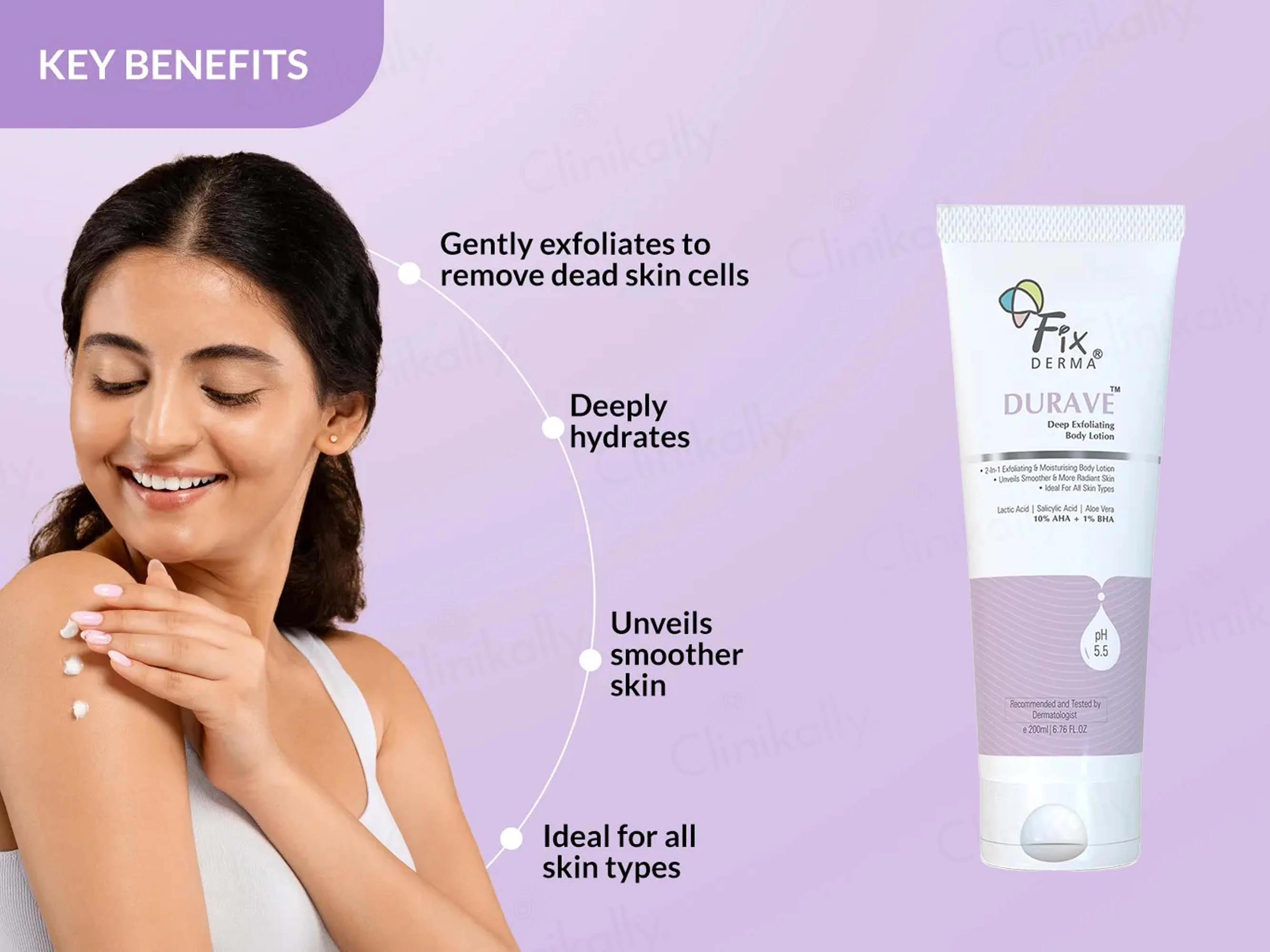 Fixderma Durave Deep Exfoliating Body Lotion - Image 4