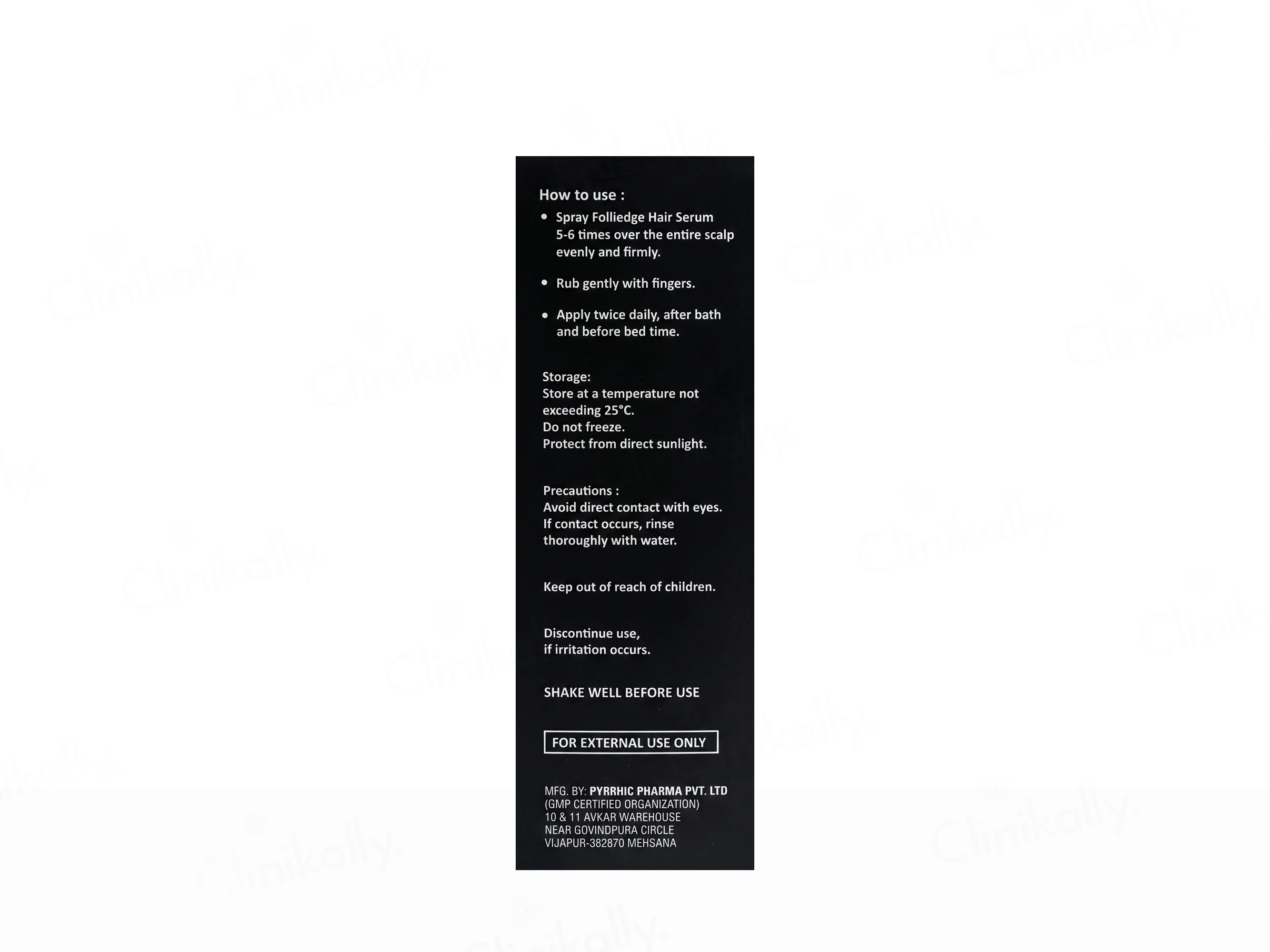 Folliedge Hair Regrowth Treatment Serum - Image 3