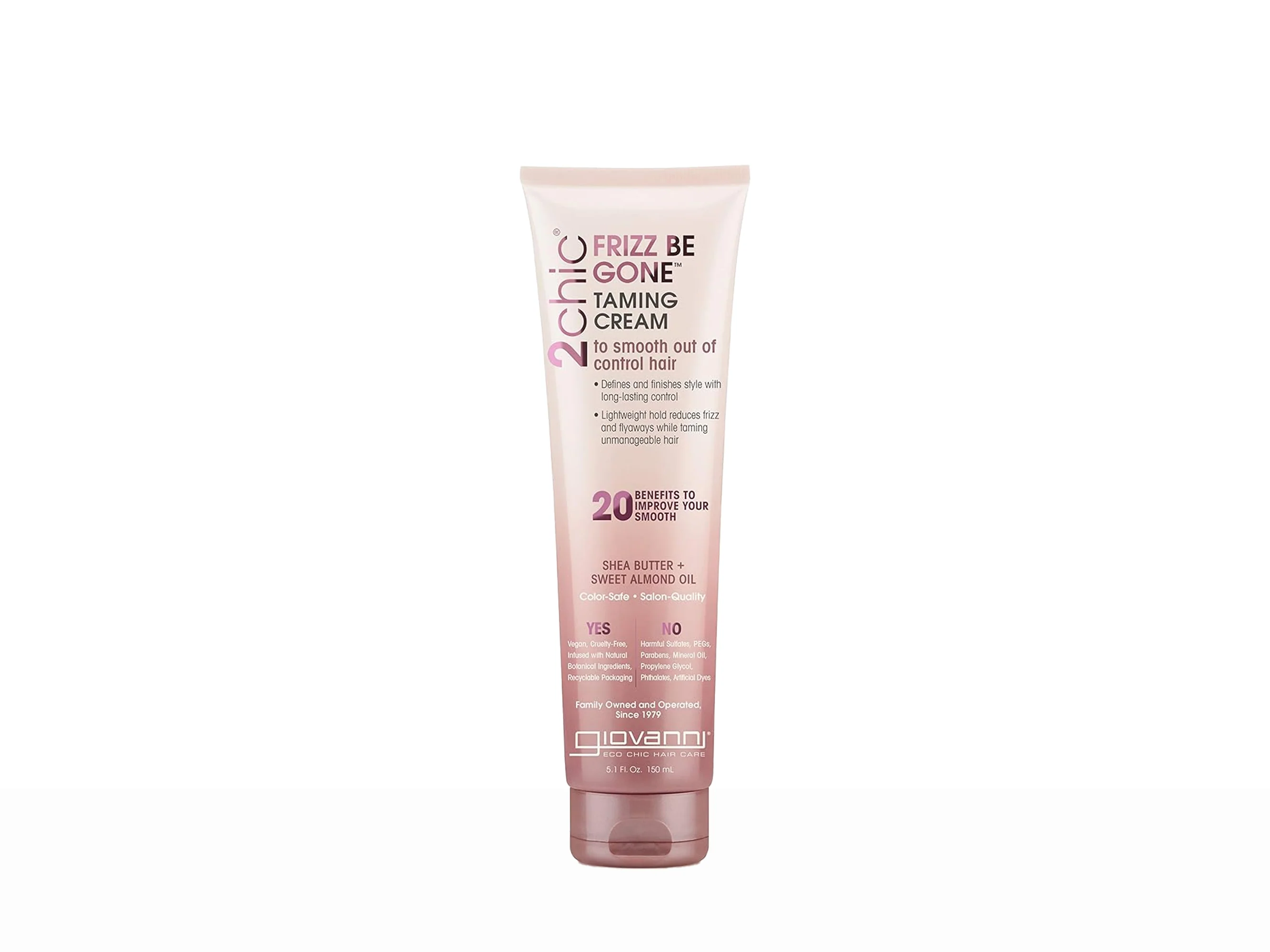 Giovanni 2Chic Shea Butter & Sweet Almond Oil Frizz Be Gone Taming Cream